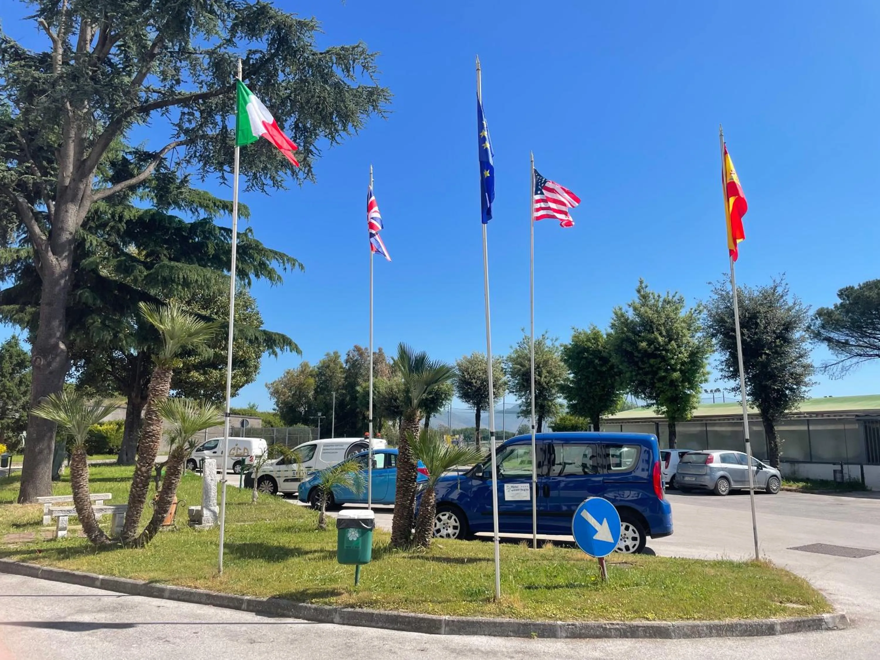 Garden in HOTEL QUADRIFOGLIO
