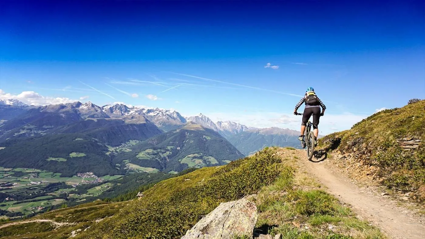 Cycling in Castel Maurn Dolomites