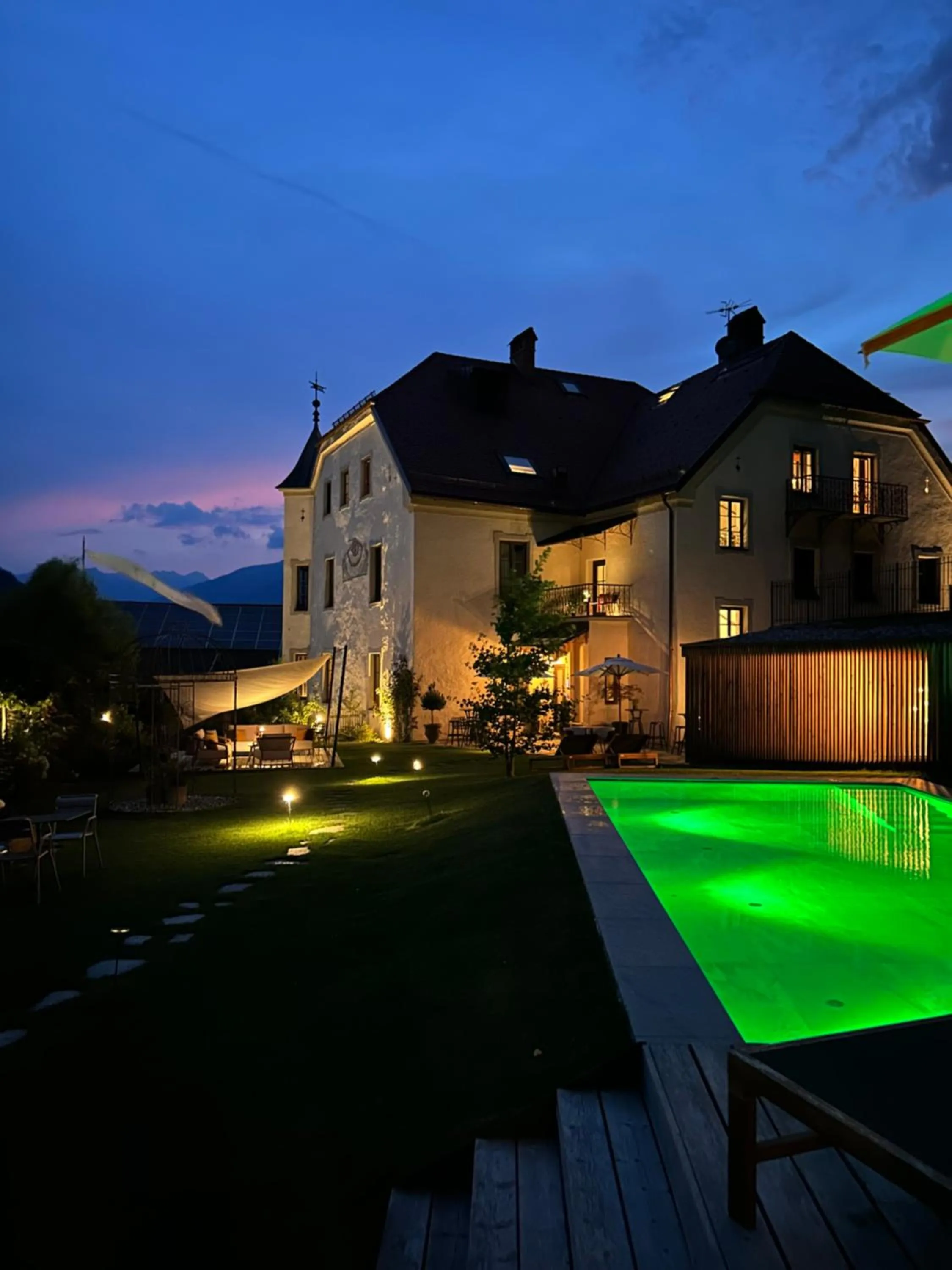 Property building in Castel Maurn Dolomites