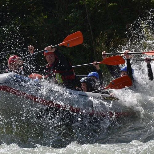 Canoeing in Castel Maurn Dolomites