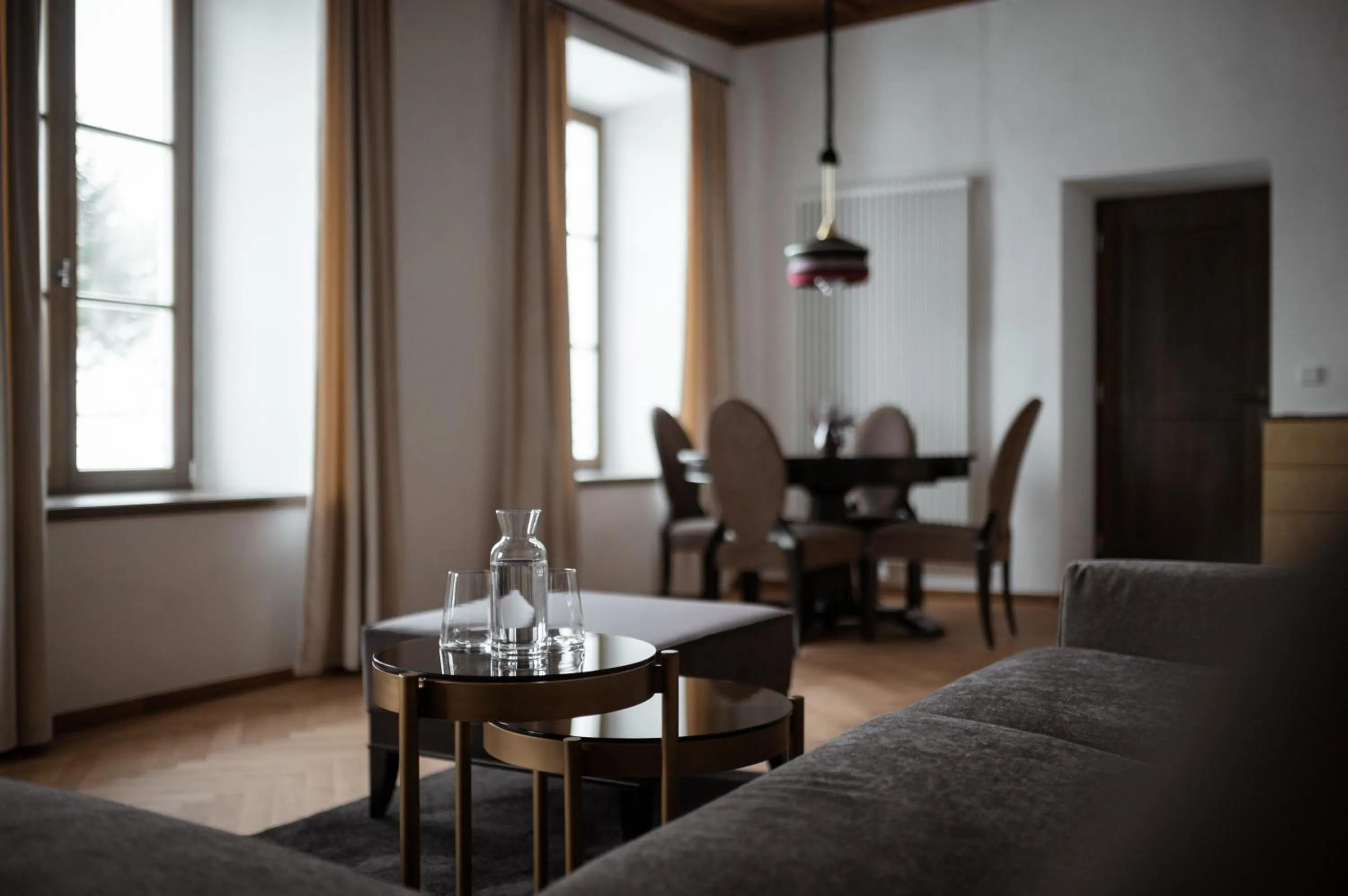 Living room in Castel Maurn Dolomites