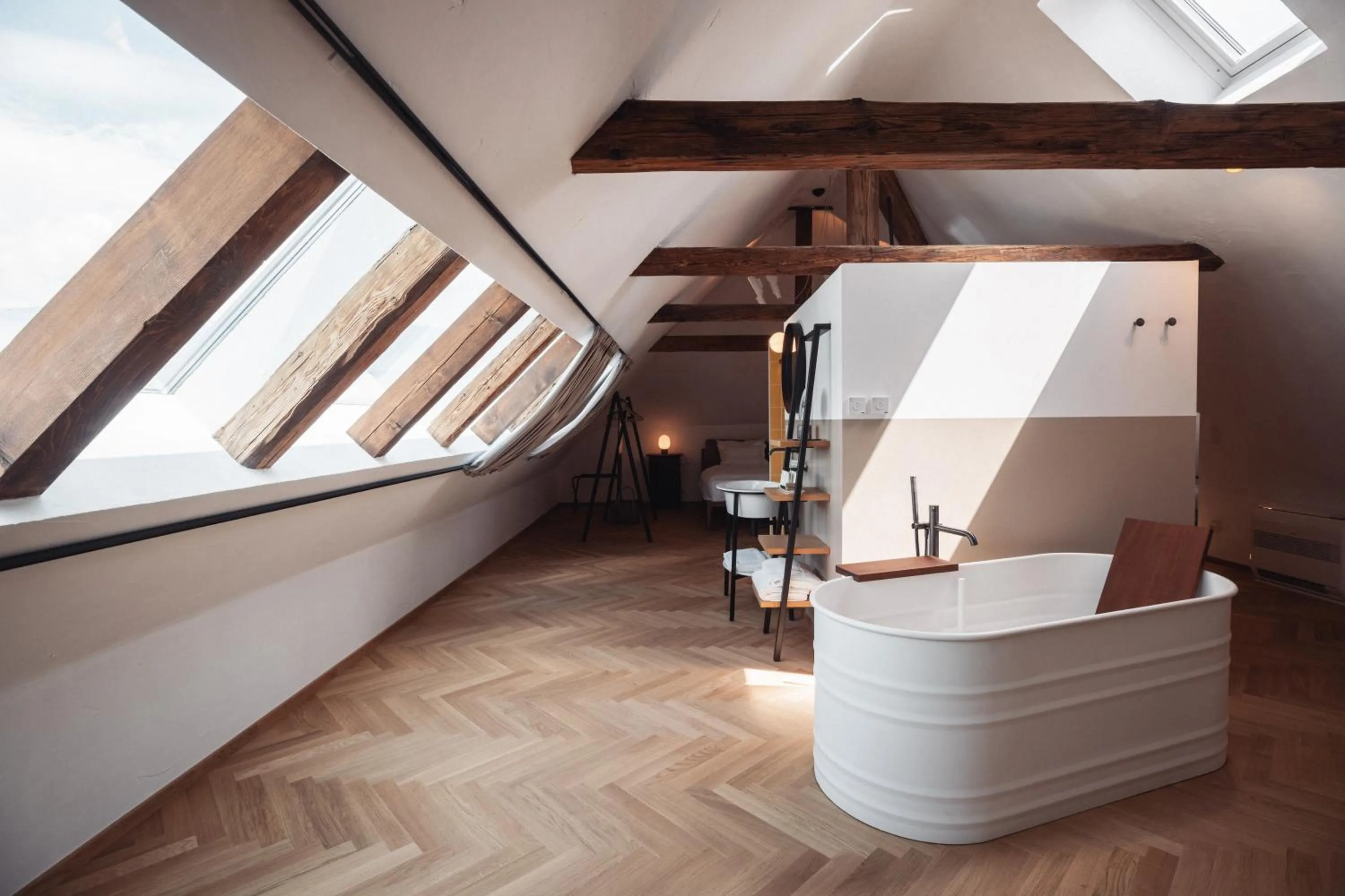 Photo of the whole room in Castel Maurn Dolomites