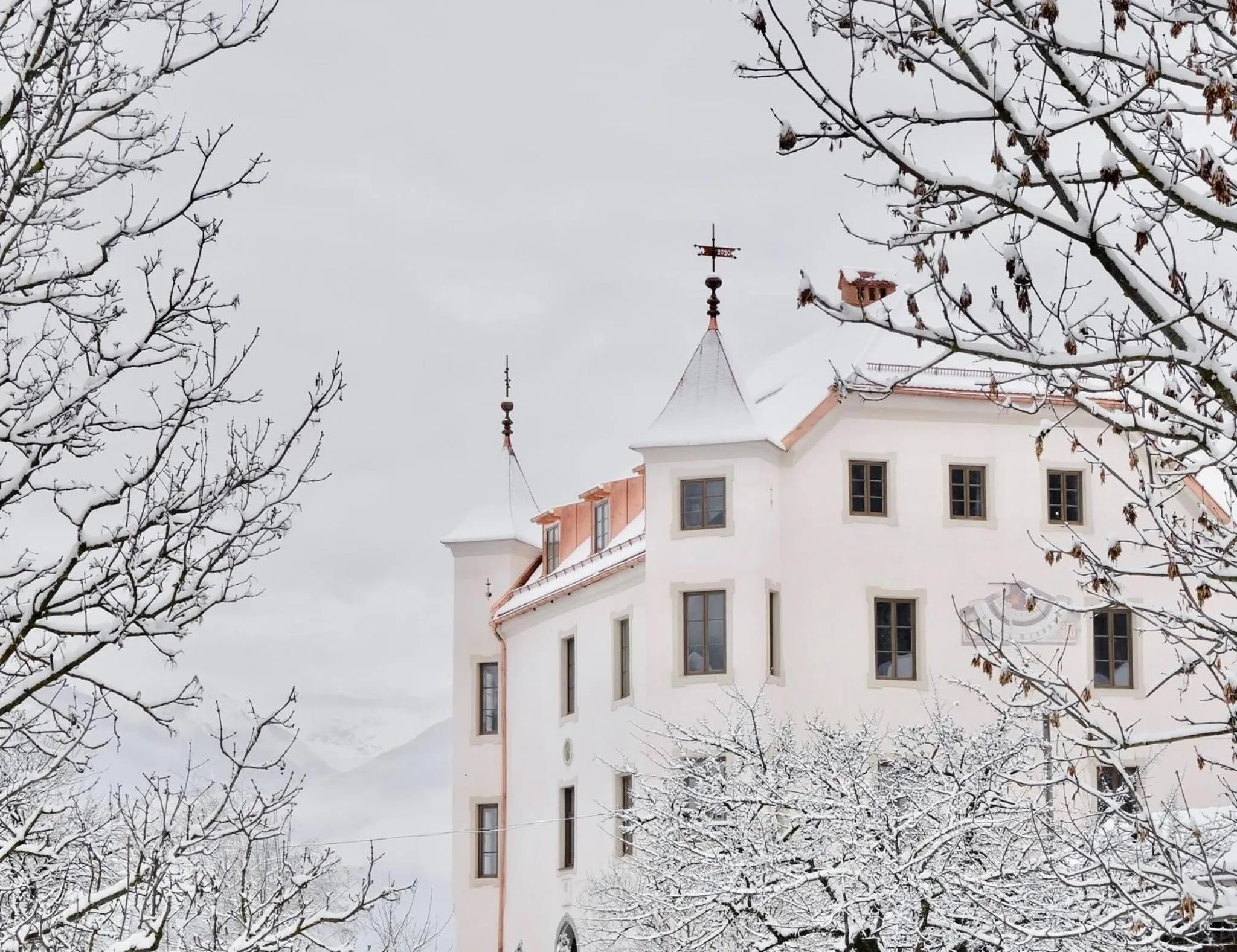 Property building in Castel Maurn Dolomites