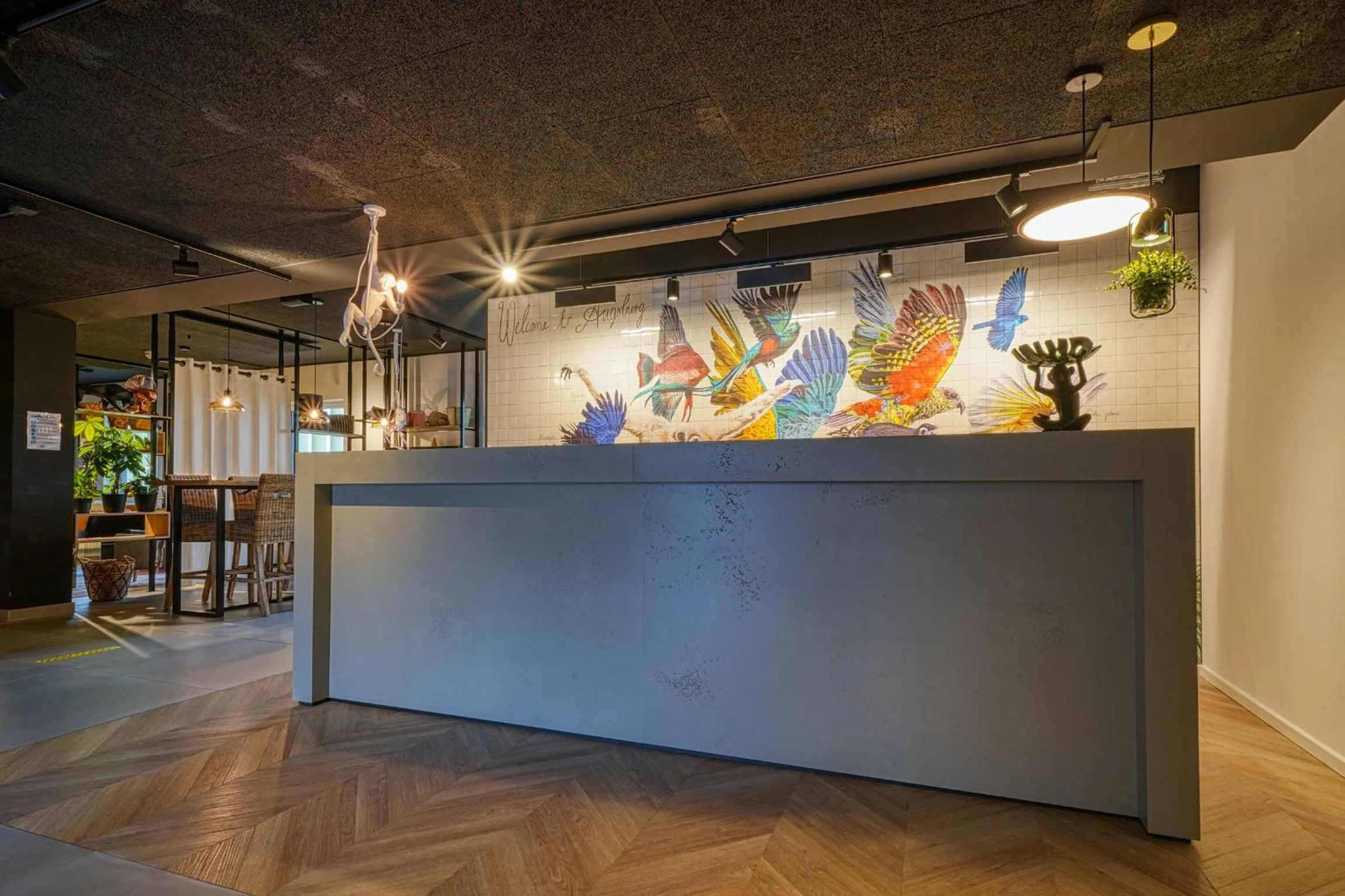 Lobby or reception in NinetyNine Augsburg
