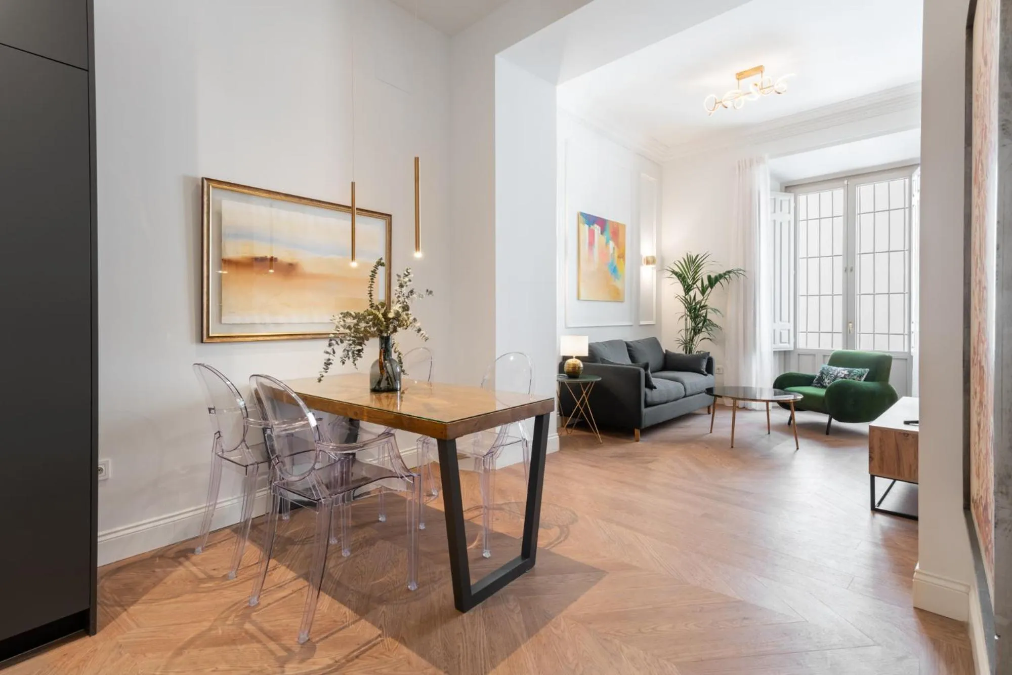 Living room in Be Mate Málaga Centro