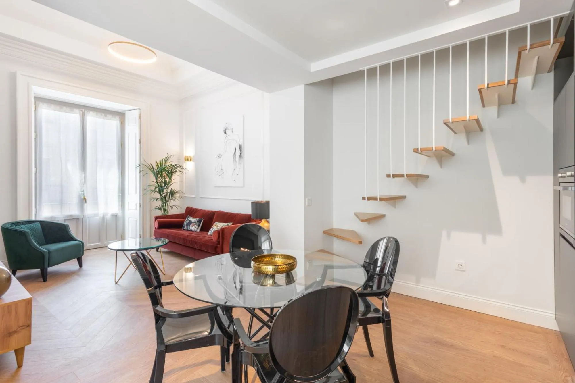 Seating area in Be Mate Málaga Centro