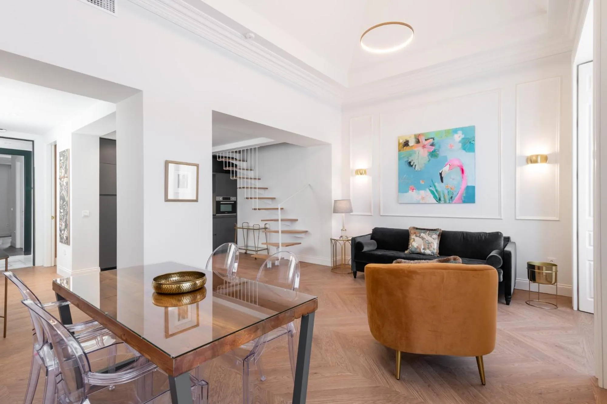 Living room in Be Mate Málaga Centro