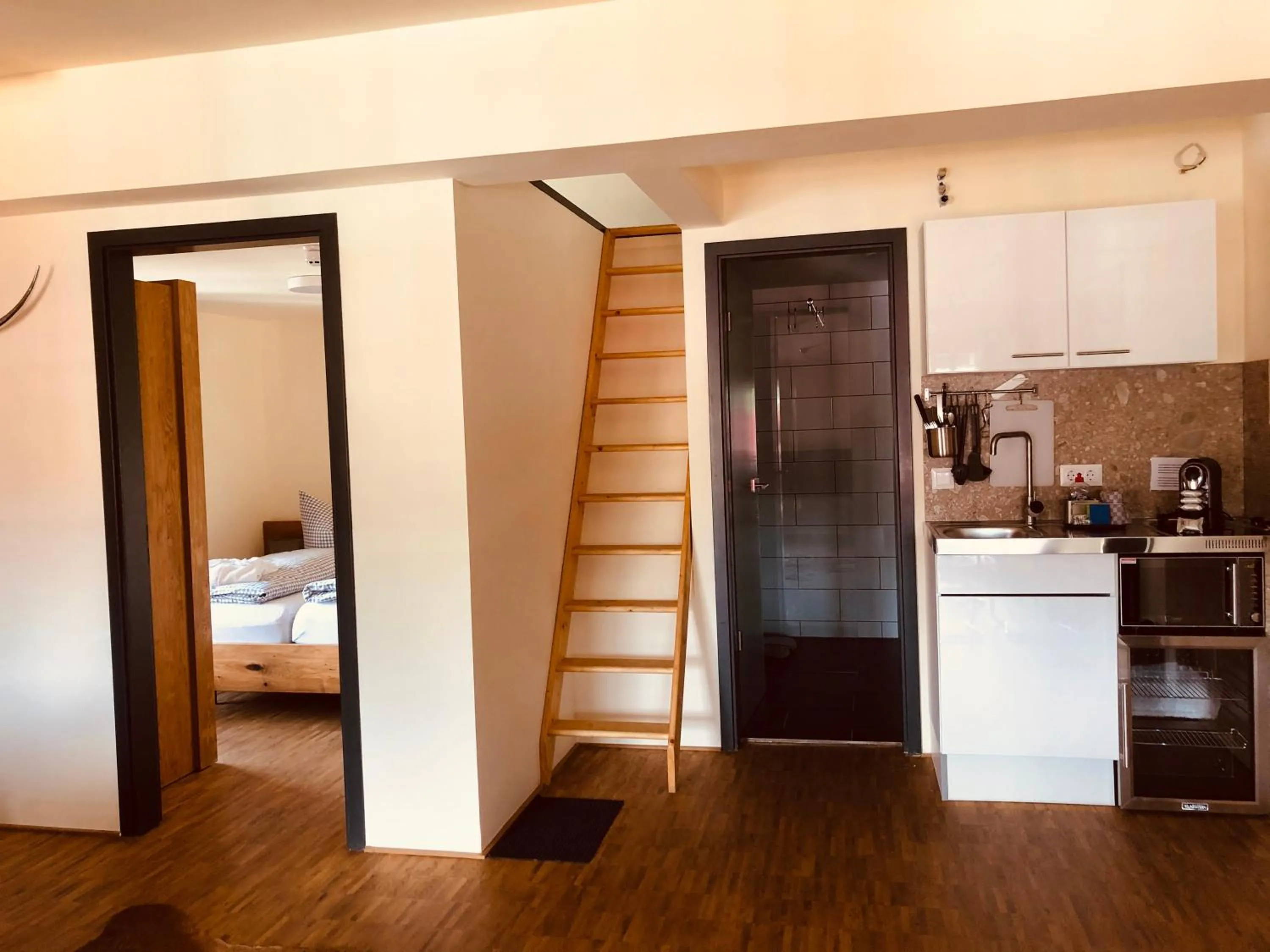 Coffee/tea facilities in Apartmenthotel Oberstdorf