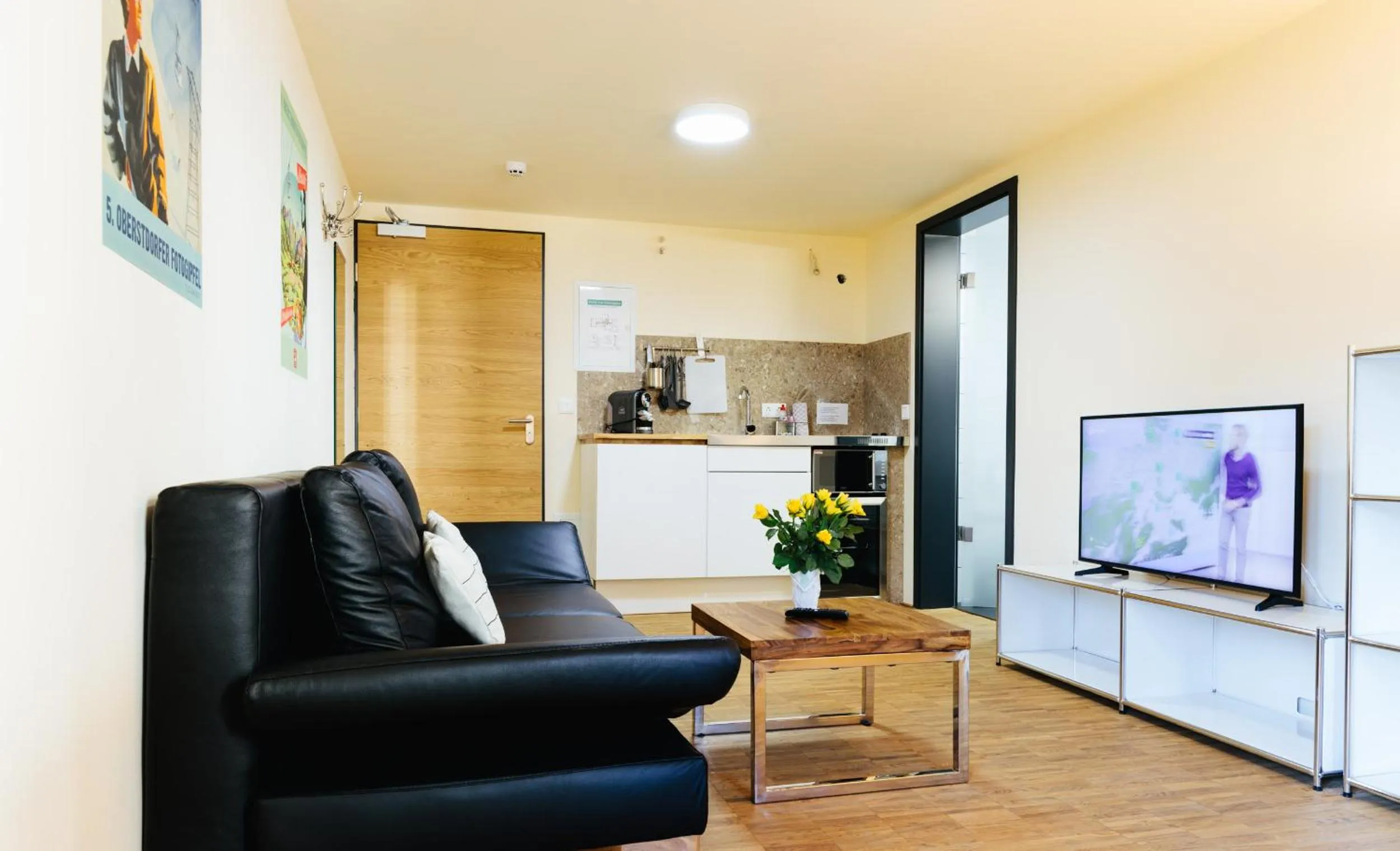 Living room in Apartmenthotel Oberstdorf