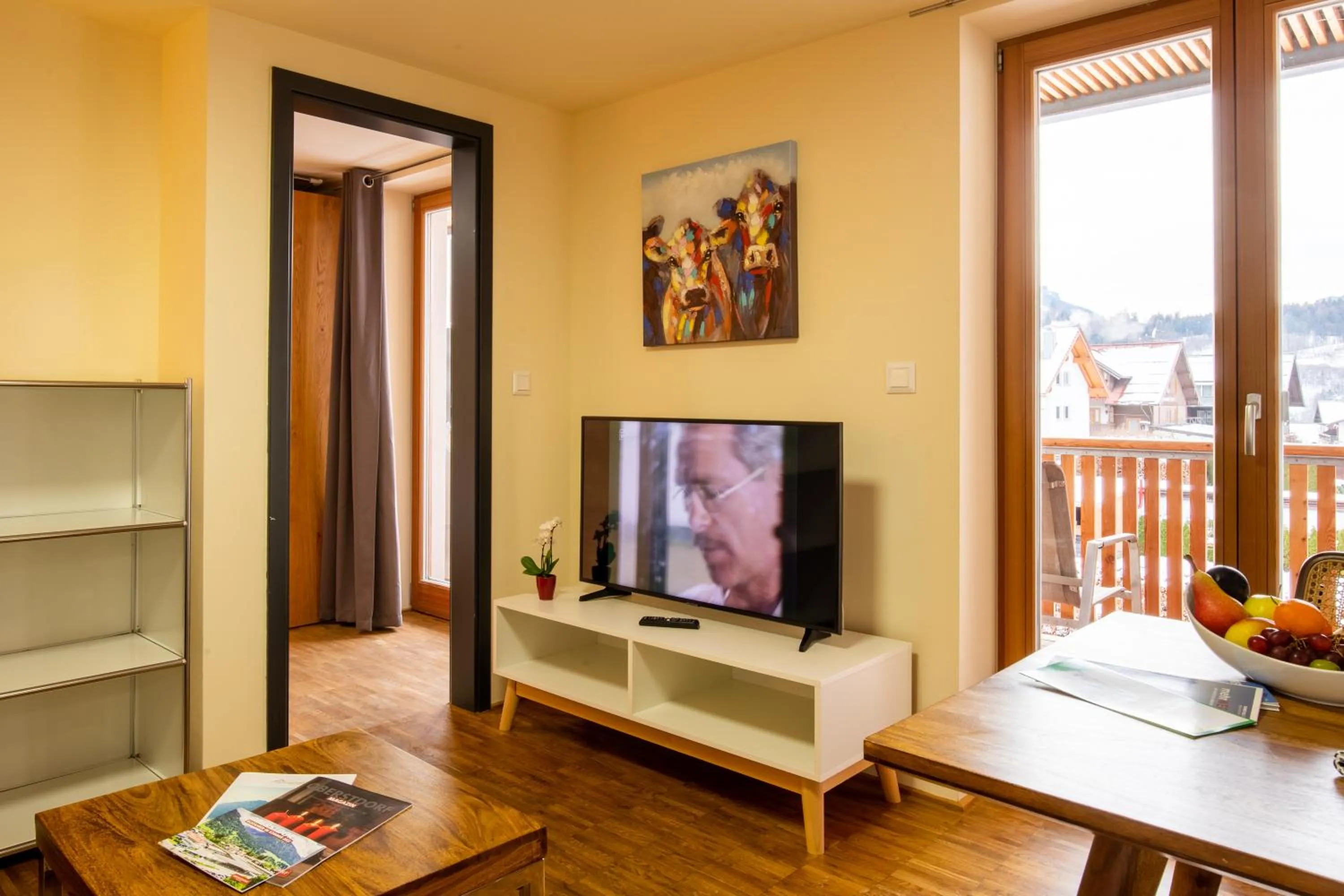 Living room in Apartmenthotel Oberstdorf