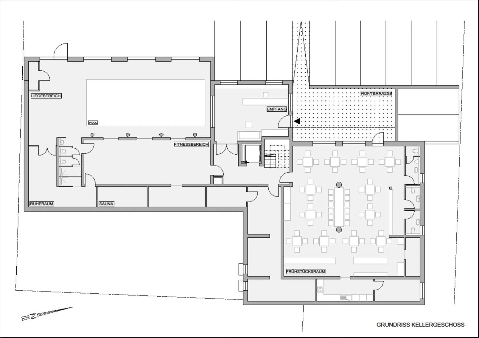 Floor plan in Apartmenthotel Oberstdorf