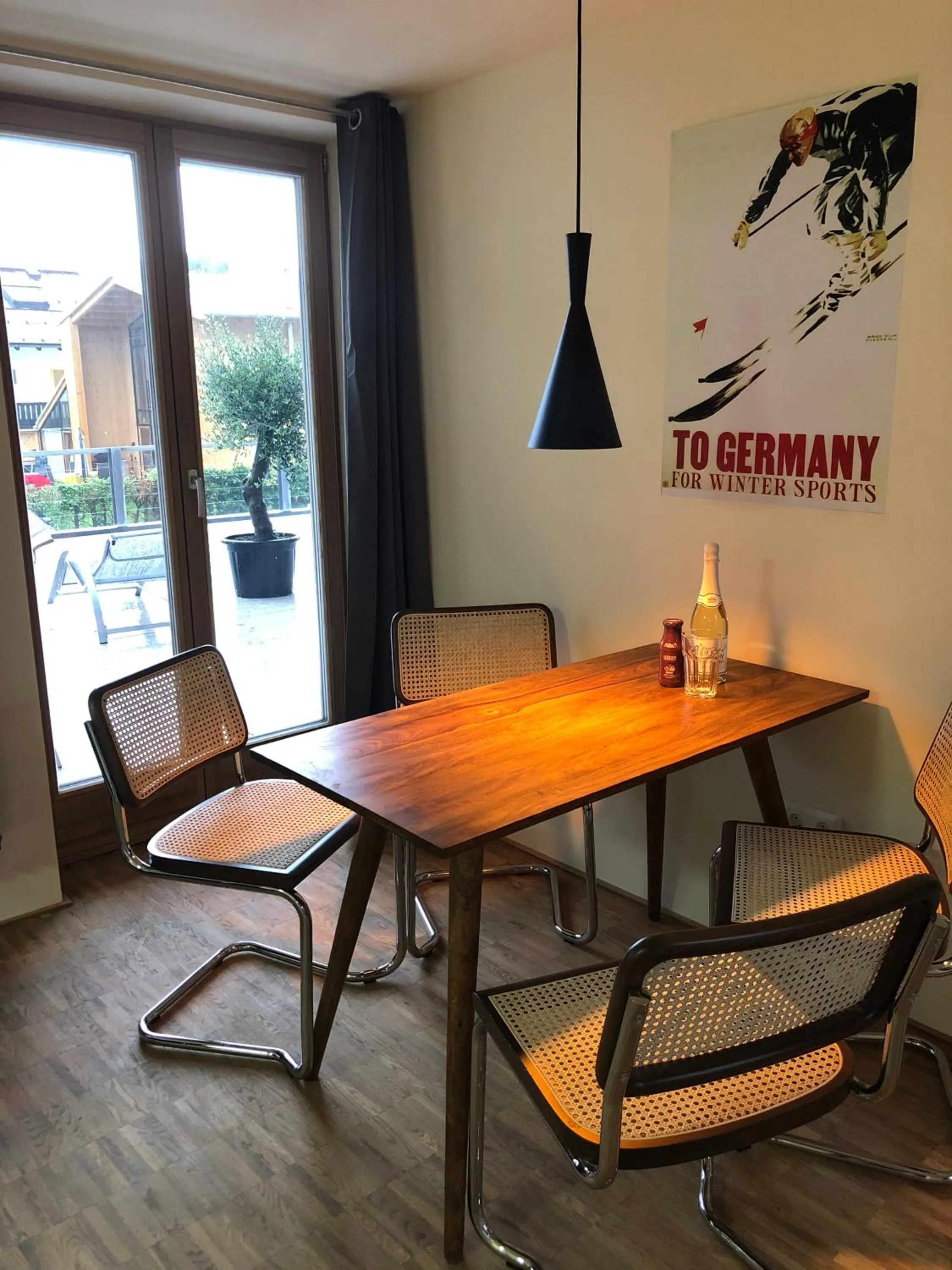 Living room in Apartmenthotel Oberstdorf