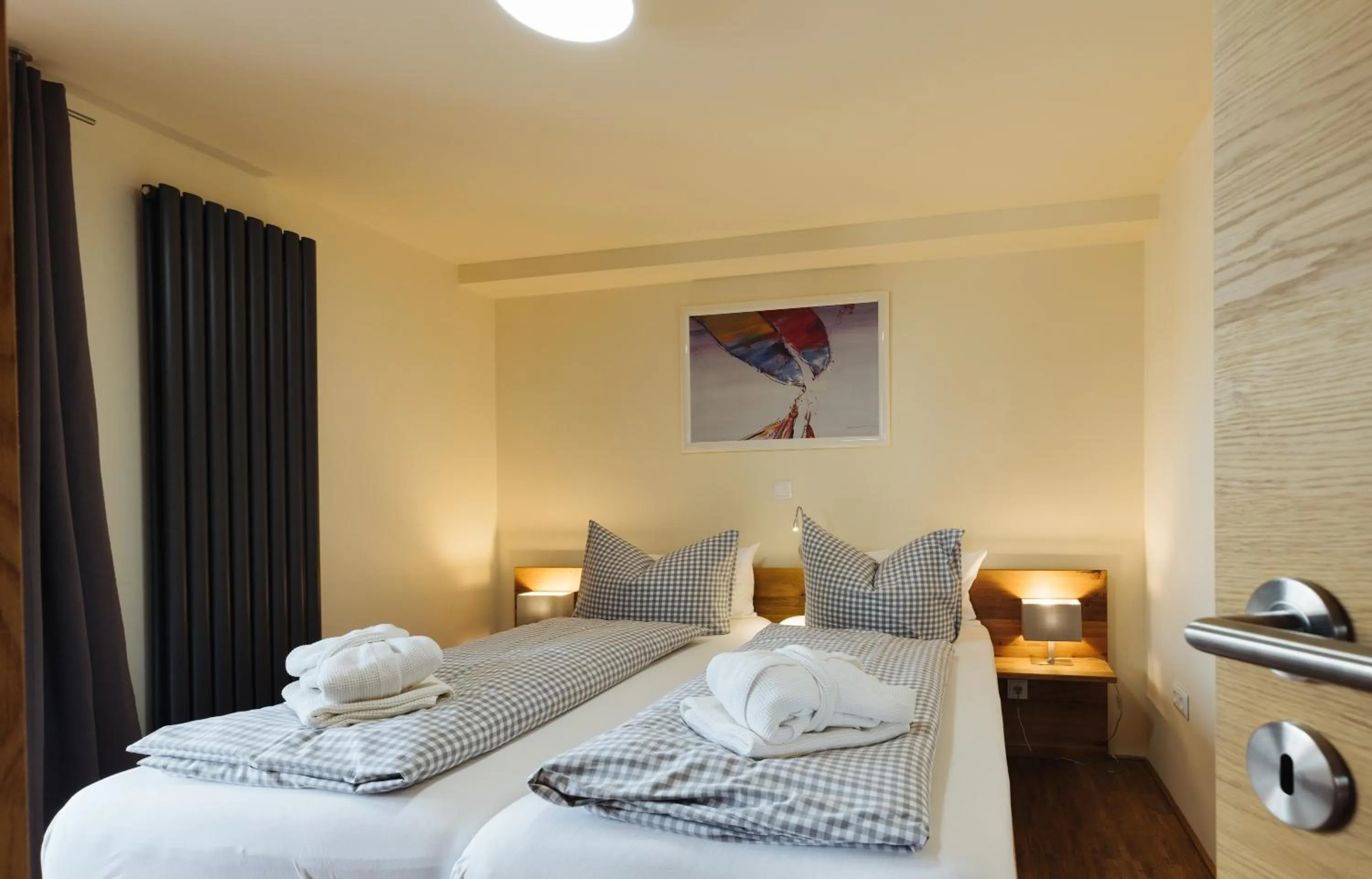 Bed in Apartmenthotel Oberstdorf