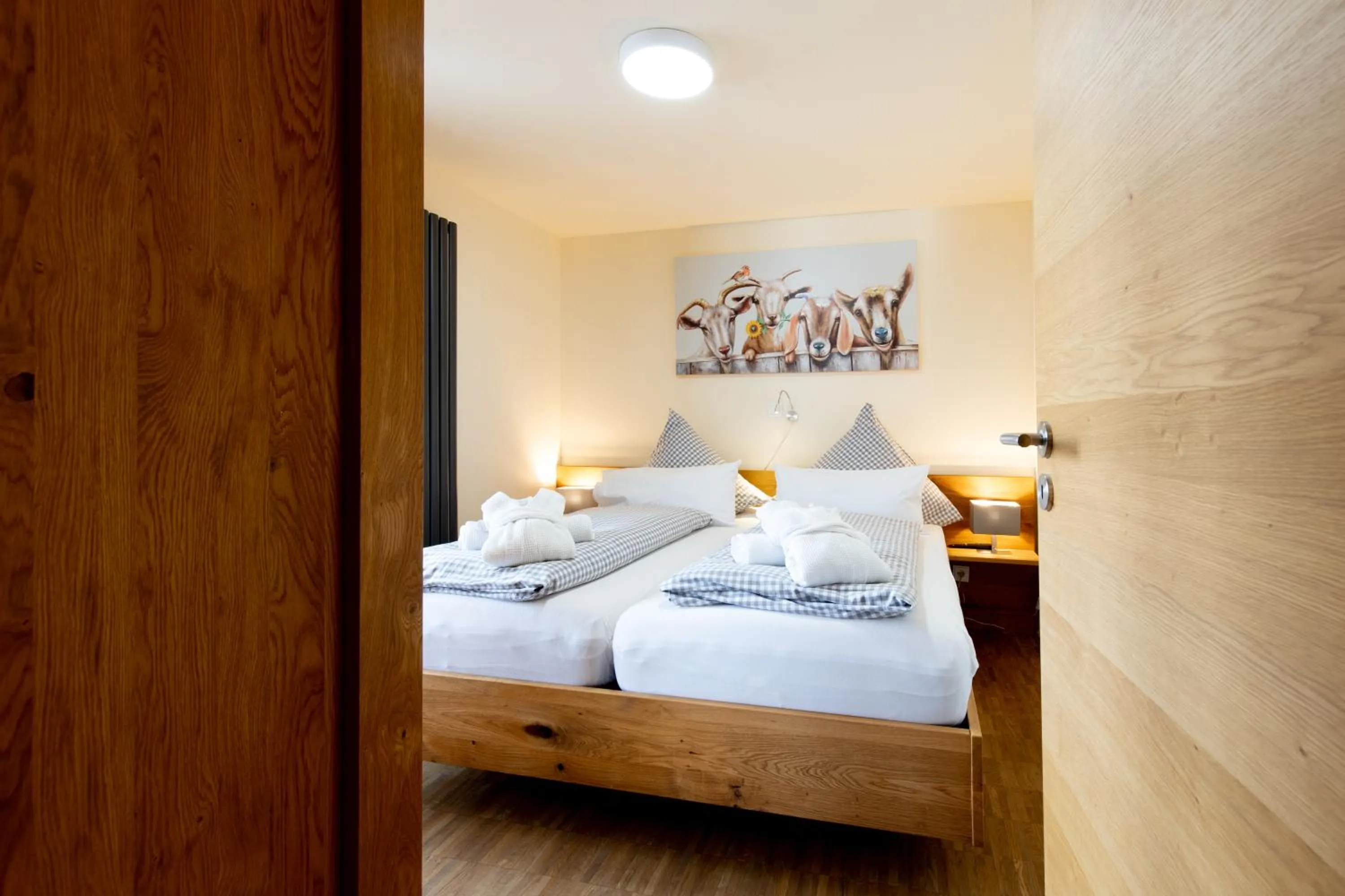 Bed in Apartmenthotel Oberstdorf