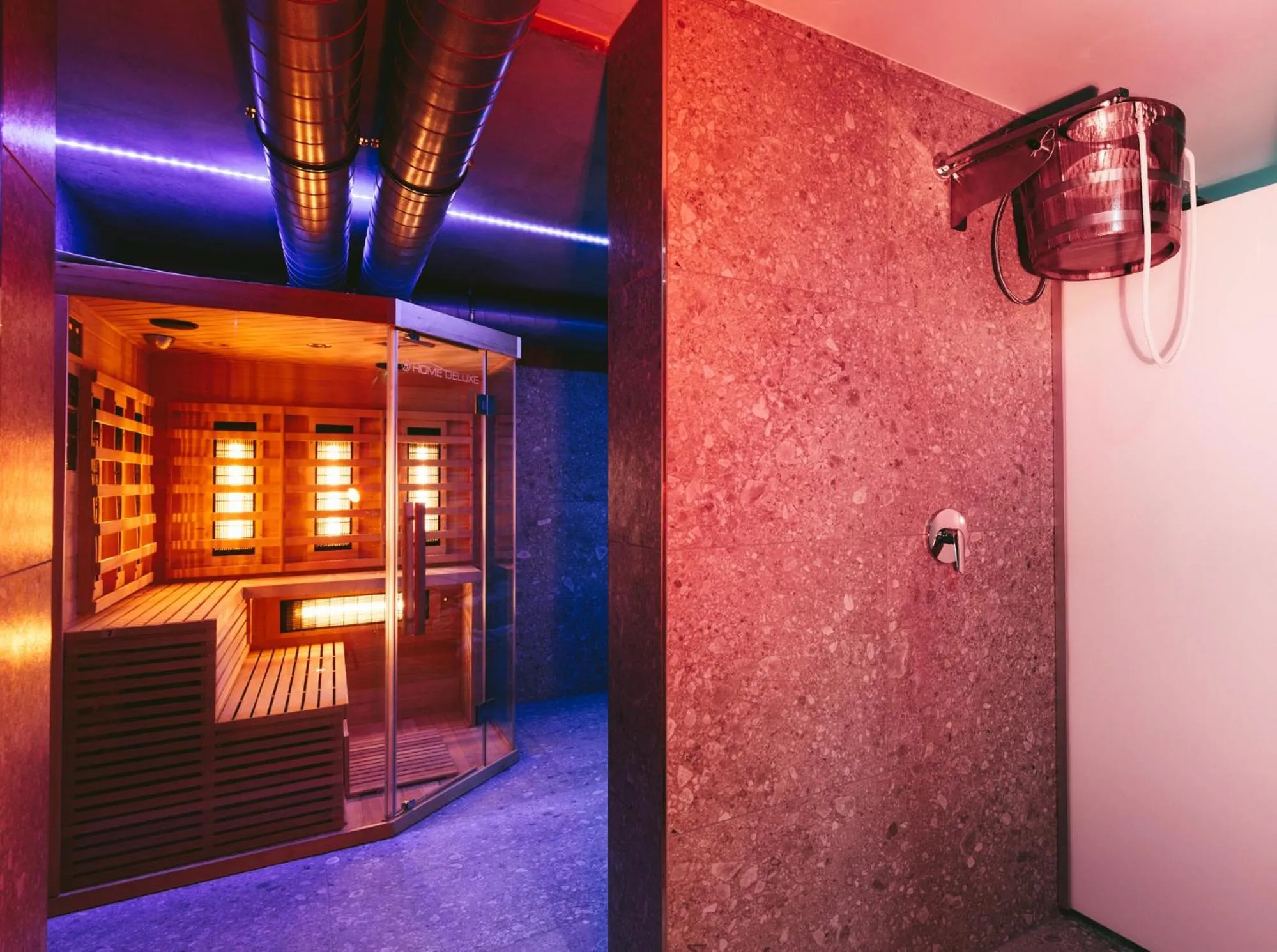 Sauna in Apartmenthotel Oberstdorf