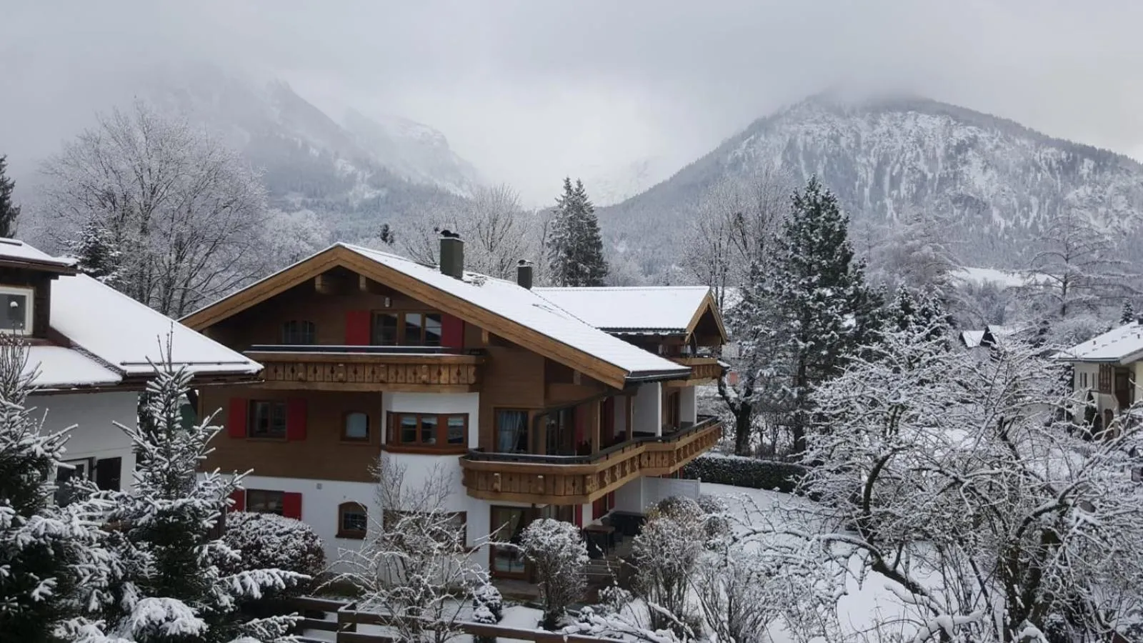 Mountain view in Apartmenthotel Oberstdorf