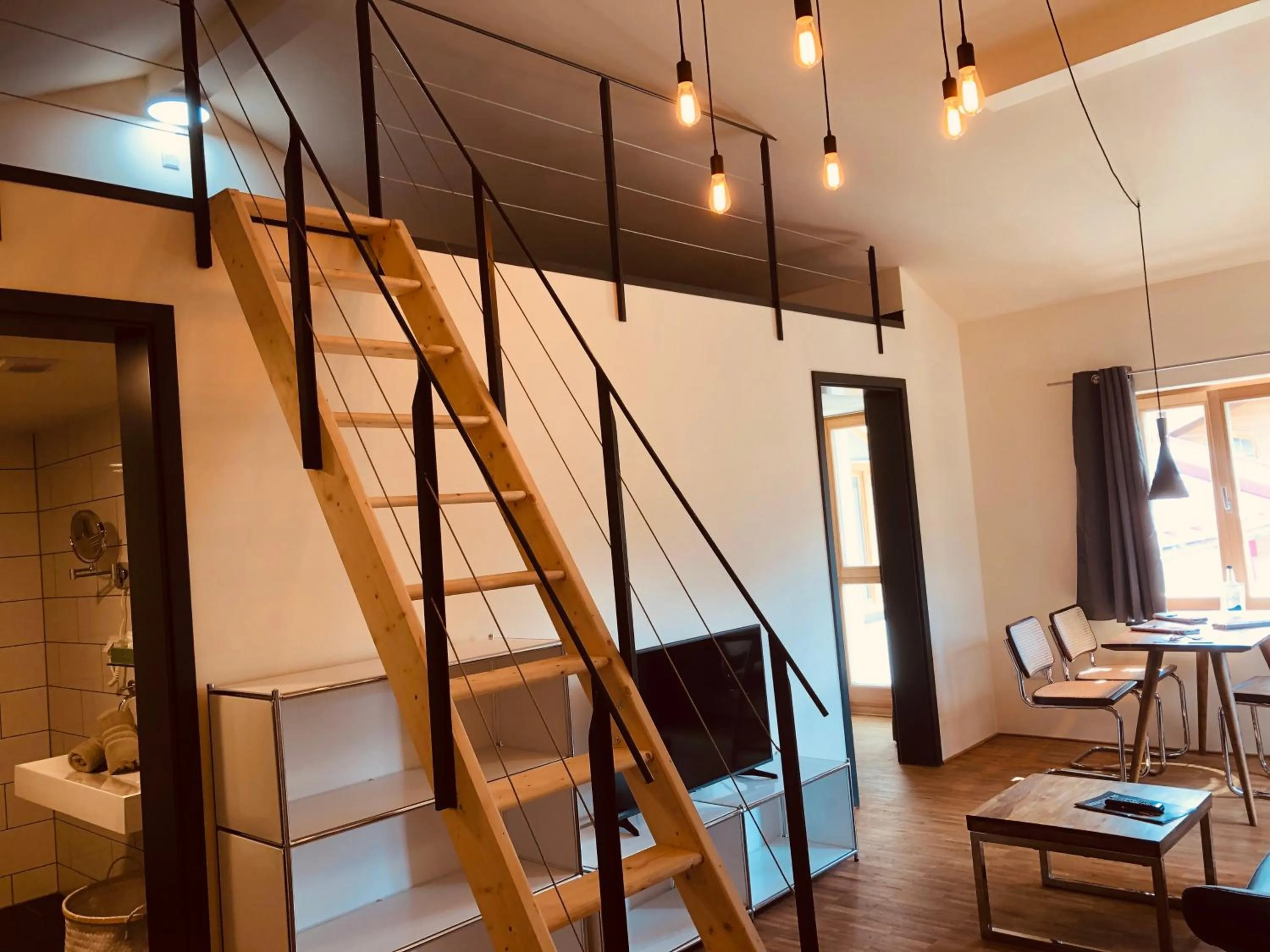 Living room in Apartmenthotel Oberstdorf