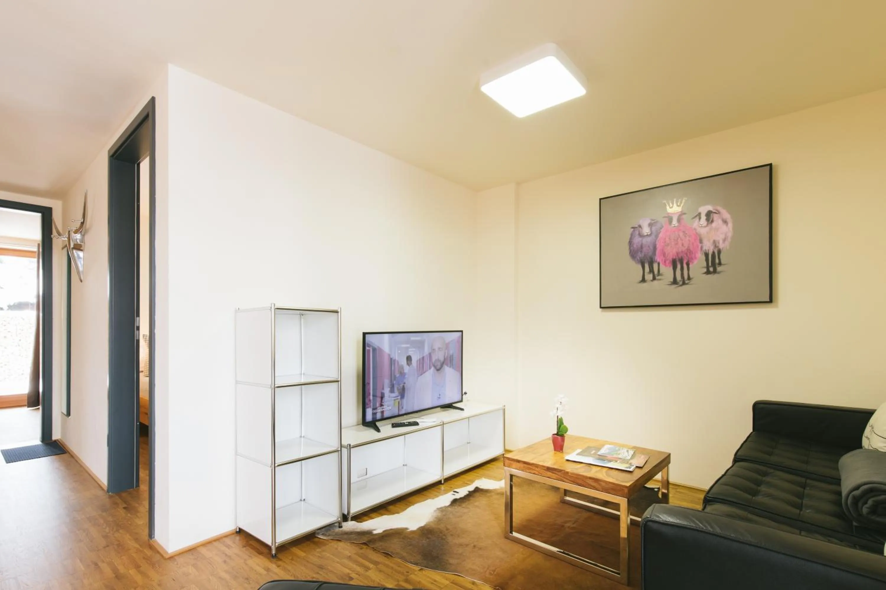 Living room in Apartmenthotel Oberstdorf