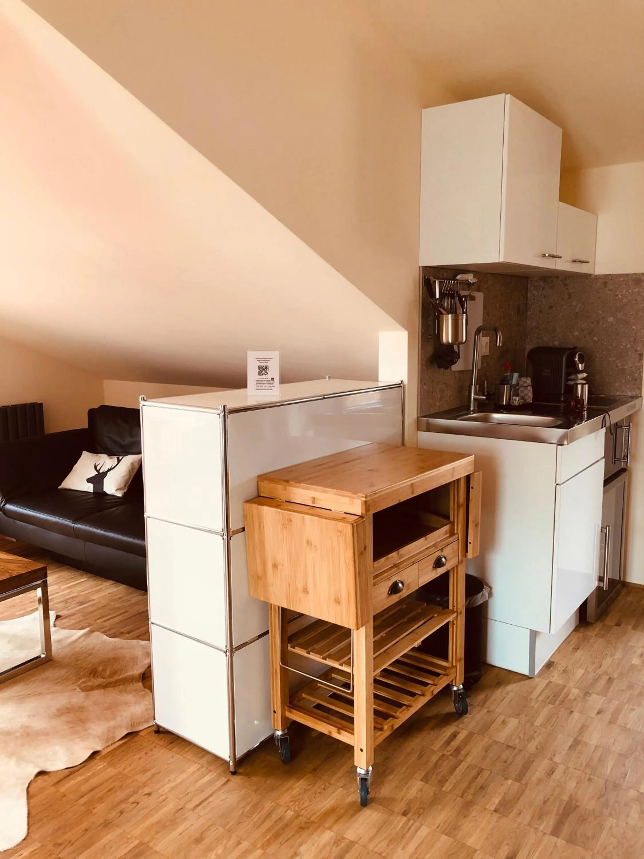 Living room in Apartmenthotel Oberstdorf