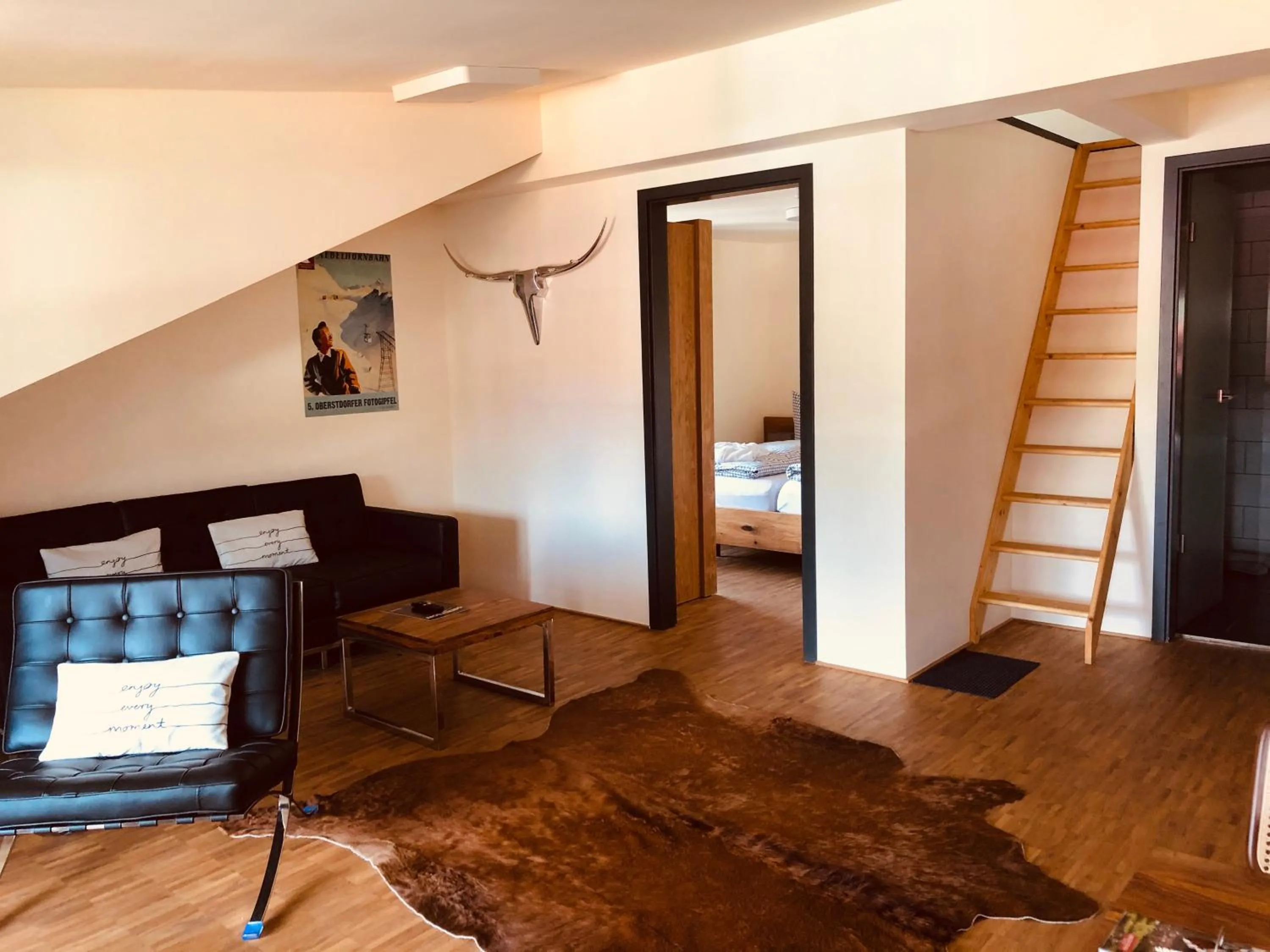 Living room in Apartmenthotel Oberstdorf