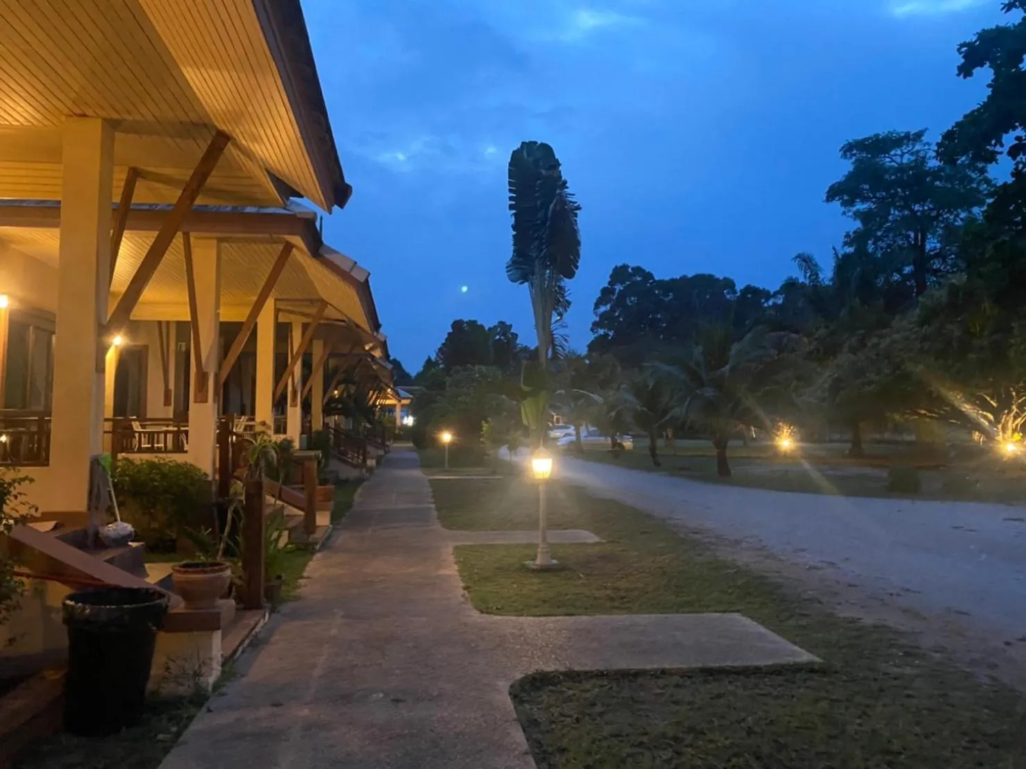 Patio in Chaithalay Khanom Resort