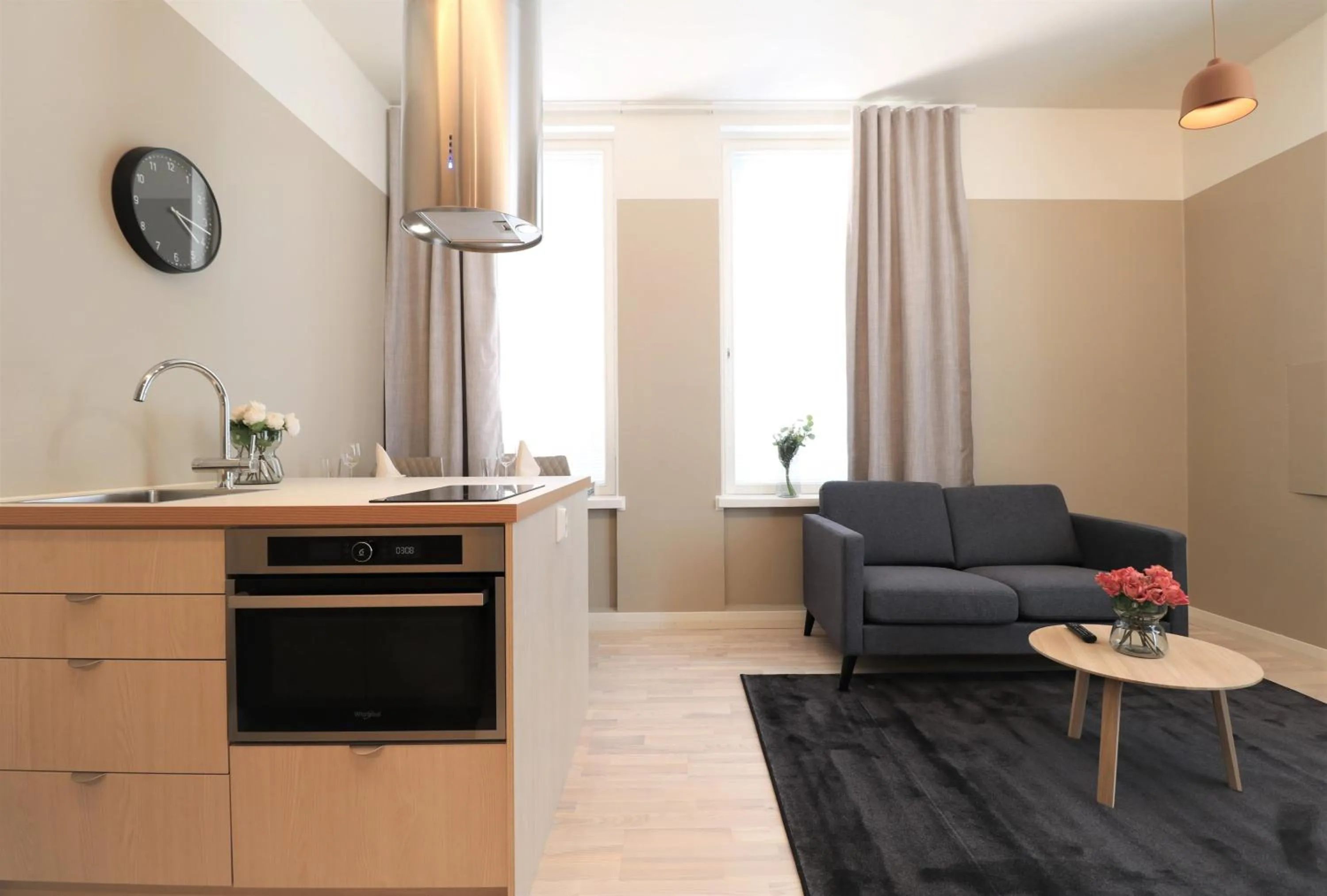 Photo of the whole room in Forenom Aparthotel Vaasa