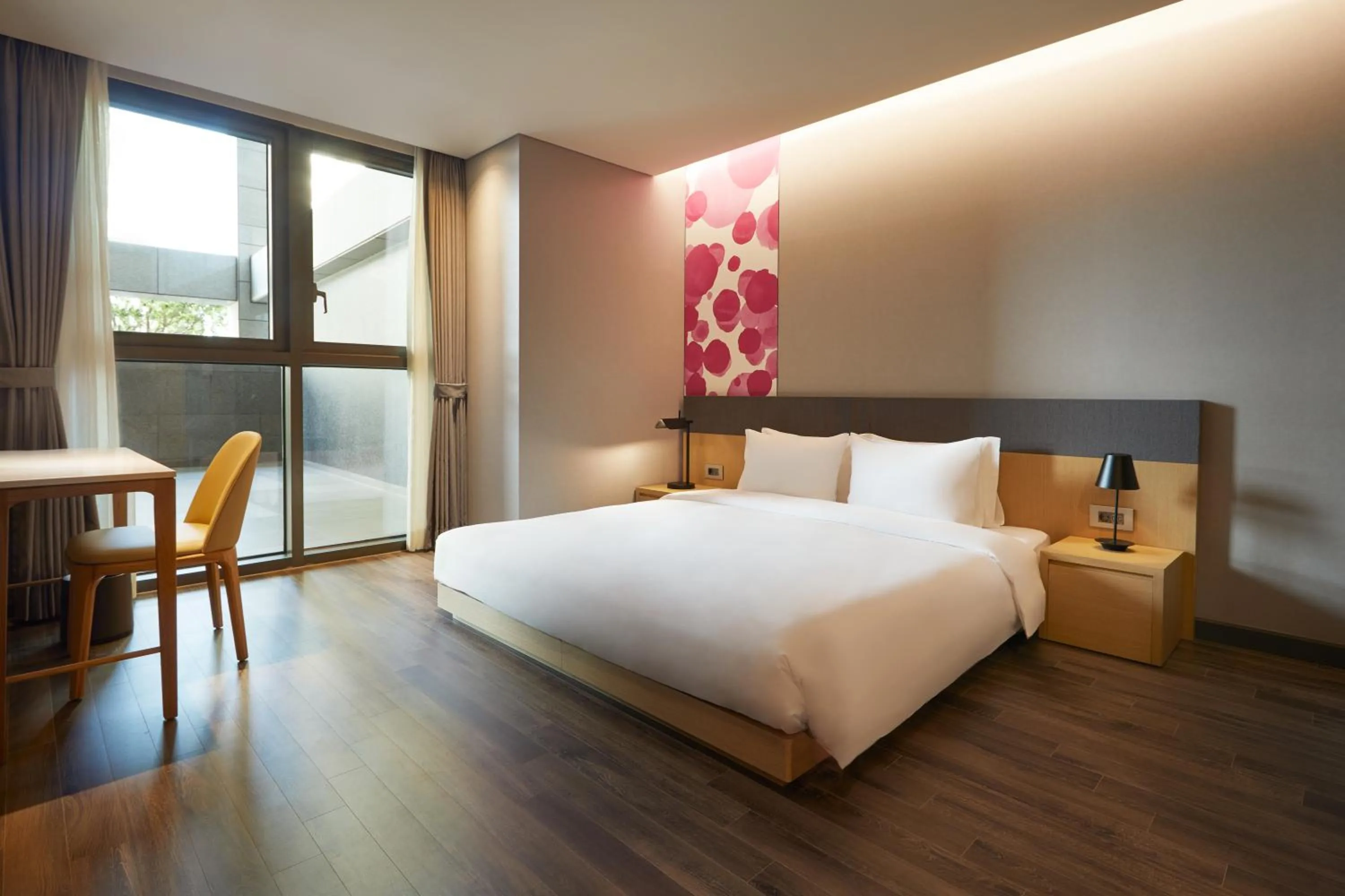 Bed in Yeosu Belle Mer