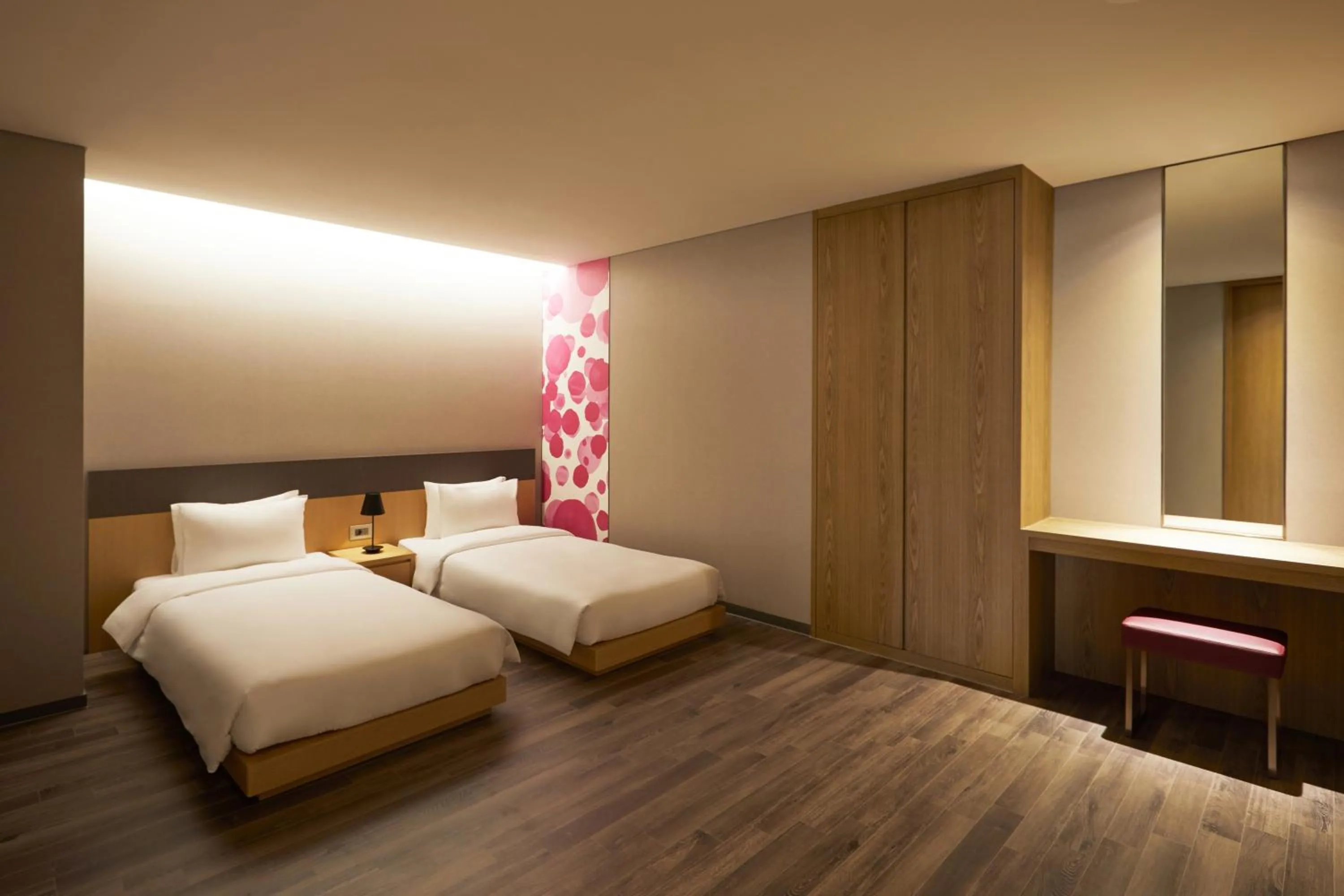 Bed in Yeosu Belle Mer