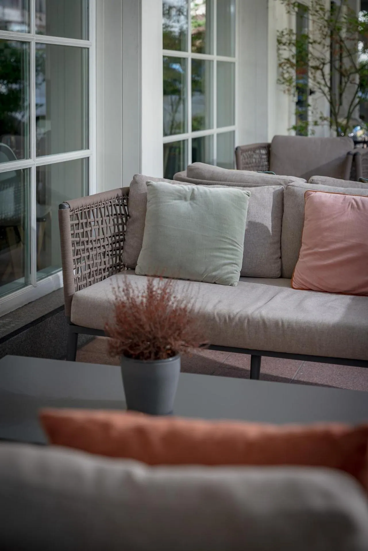 Balcony/Terrace in Hotel Admiral Lugano