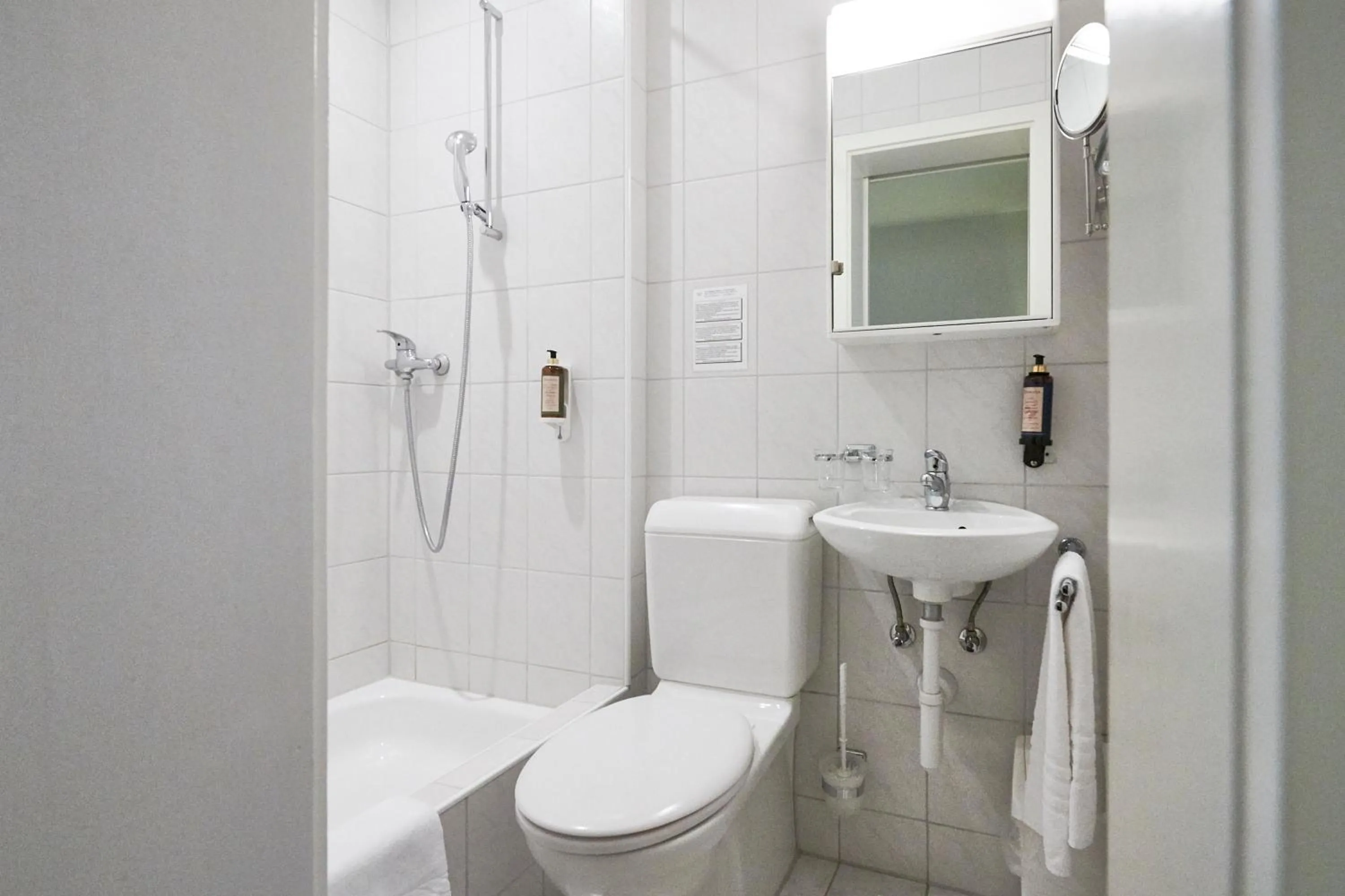 Bathroom in BALEGRA City Hotel Basel Contactless Self Check-in