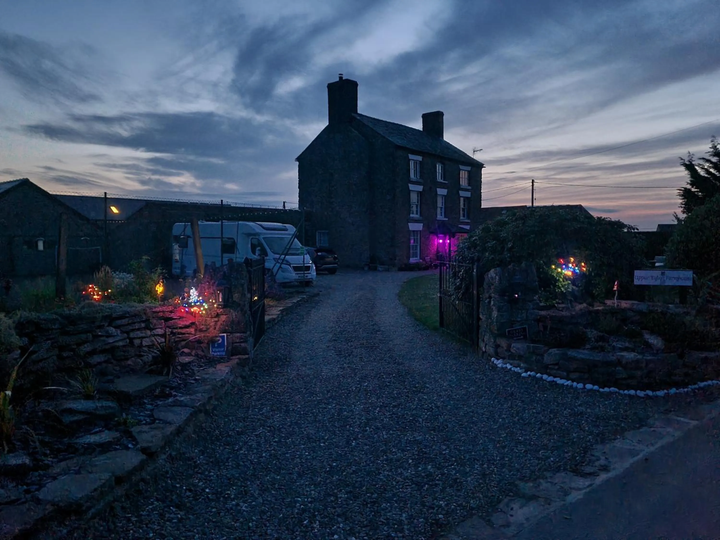 Property building in Upper Eyton Farmhouse B&B