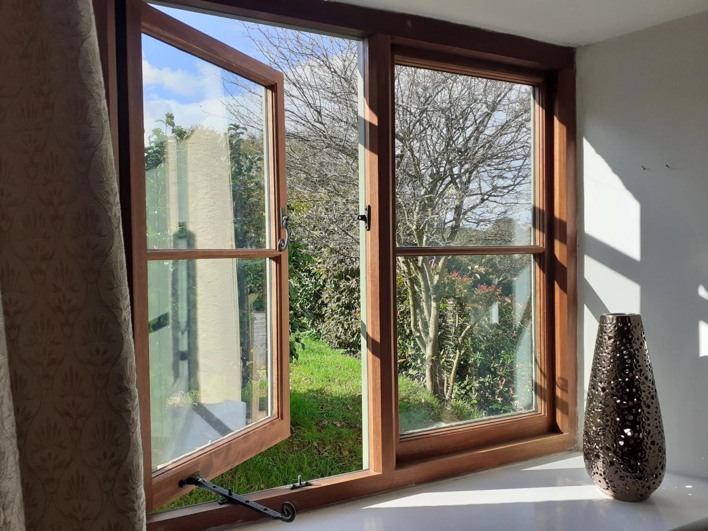 Garden view in Witherhill Granary