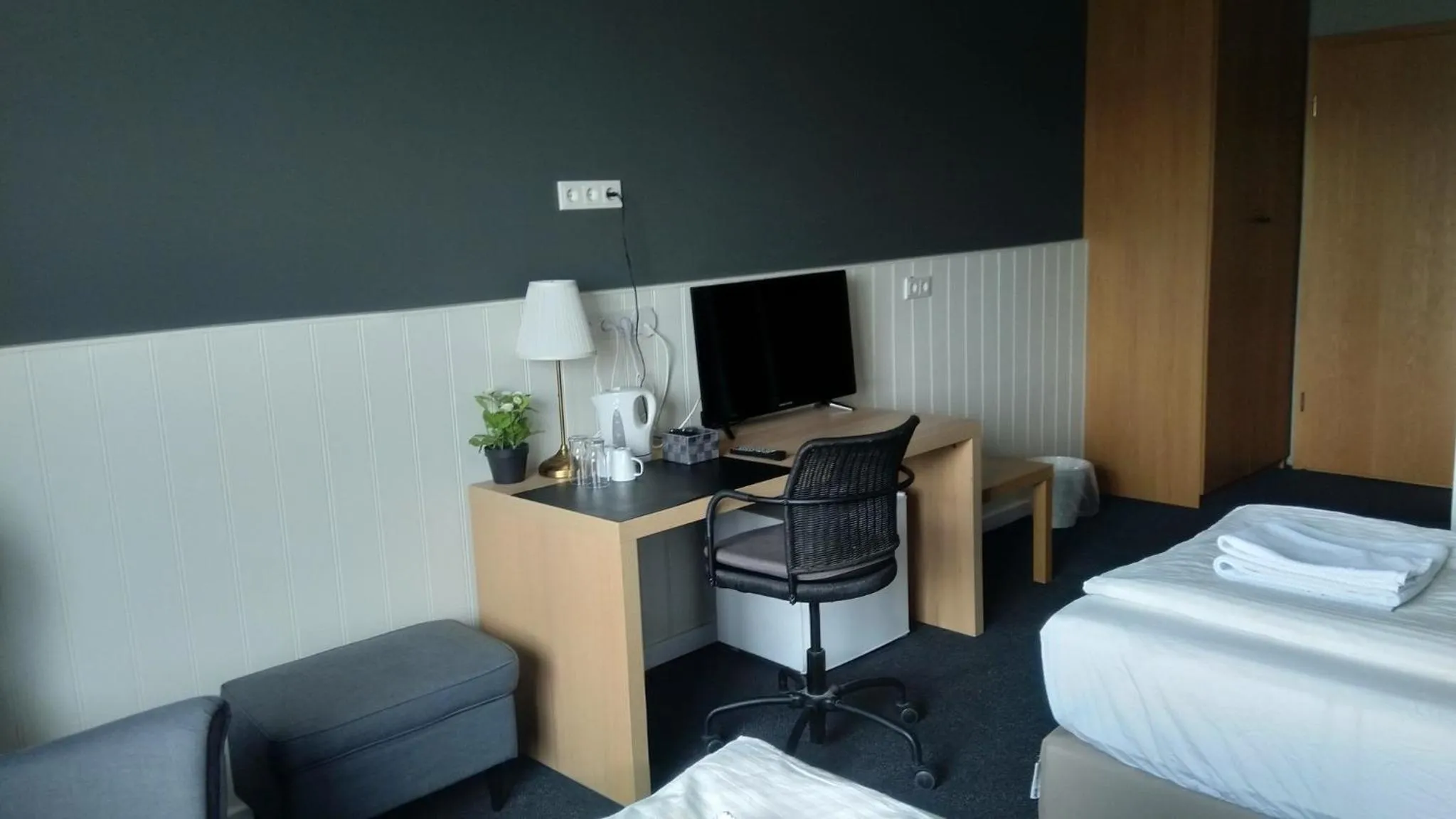 Bedroom, Bed in Hotel Kanslarinn Hella