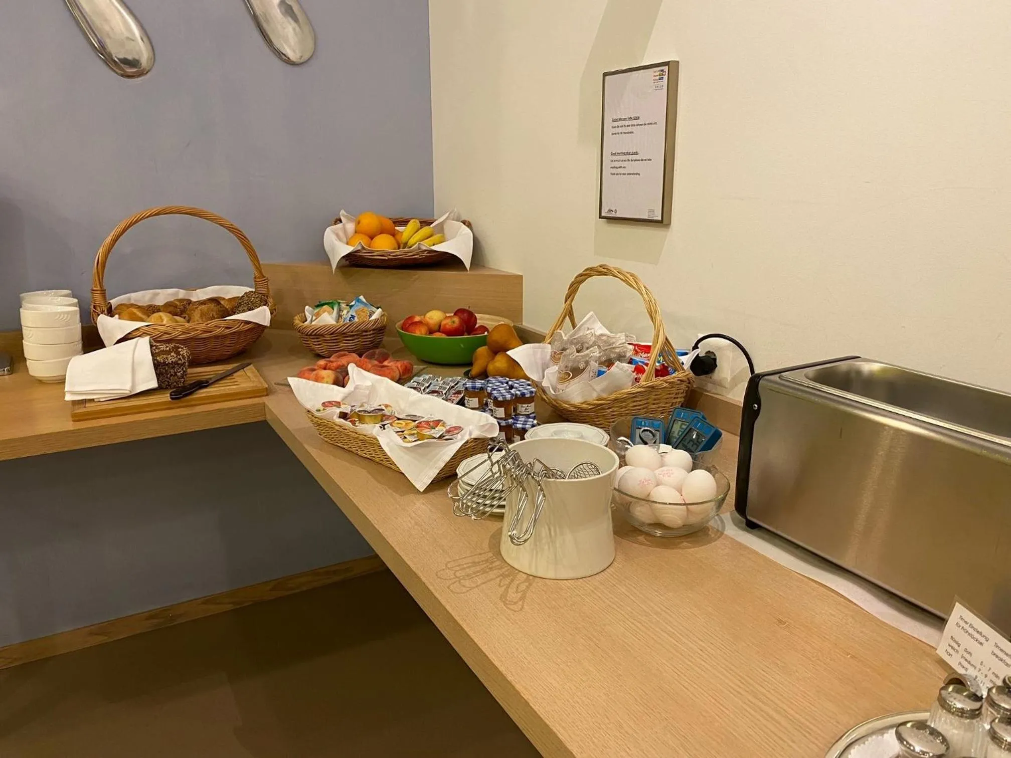 Breakfast in Boutique City Hotel Gallo