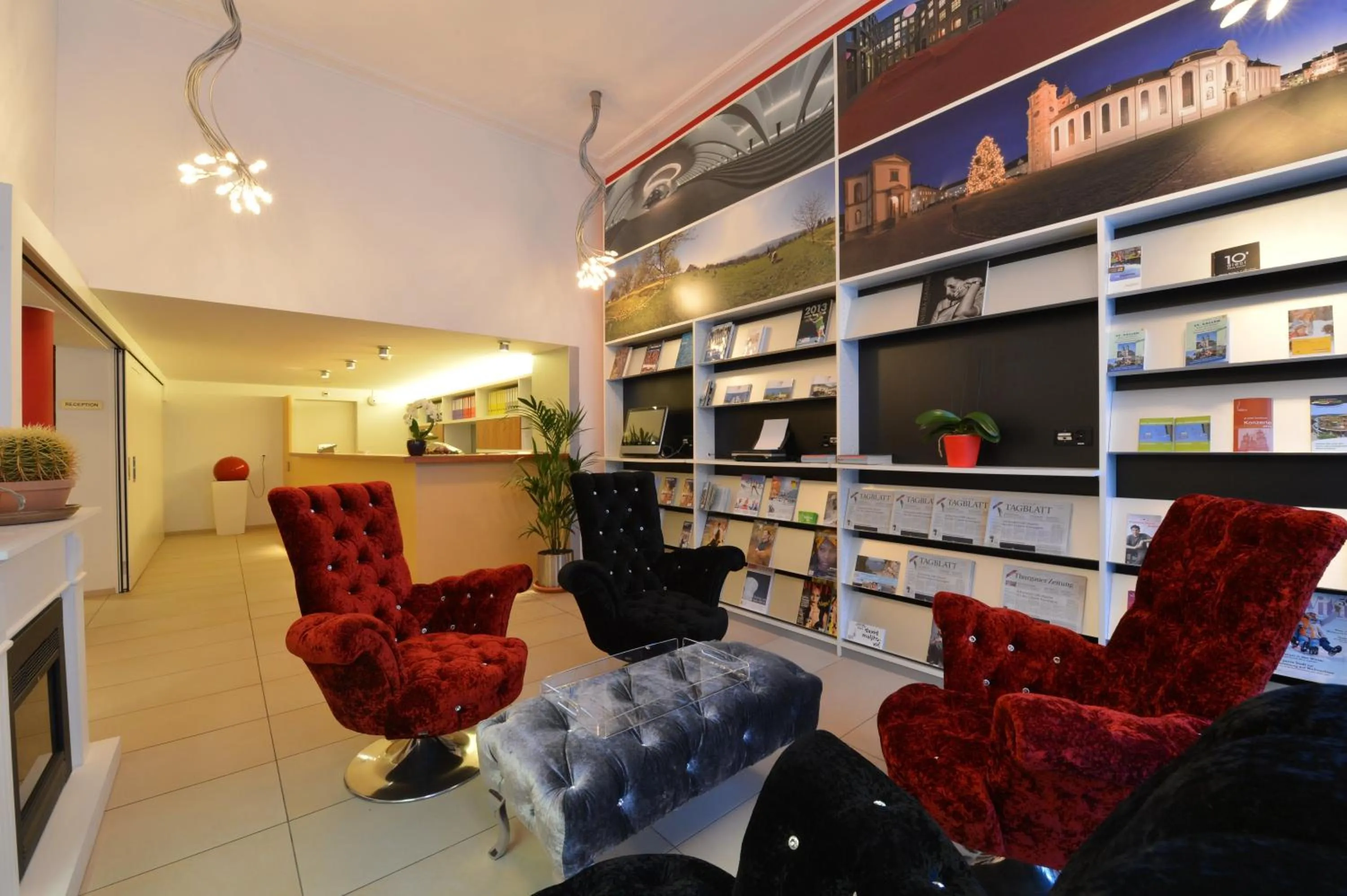 Lobby or reception in Boutique City Hotel Gallo