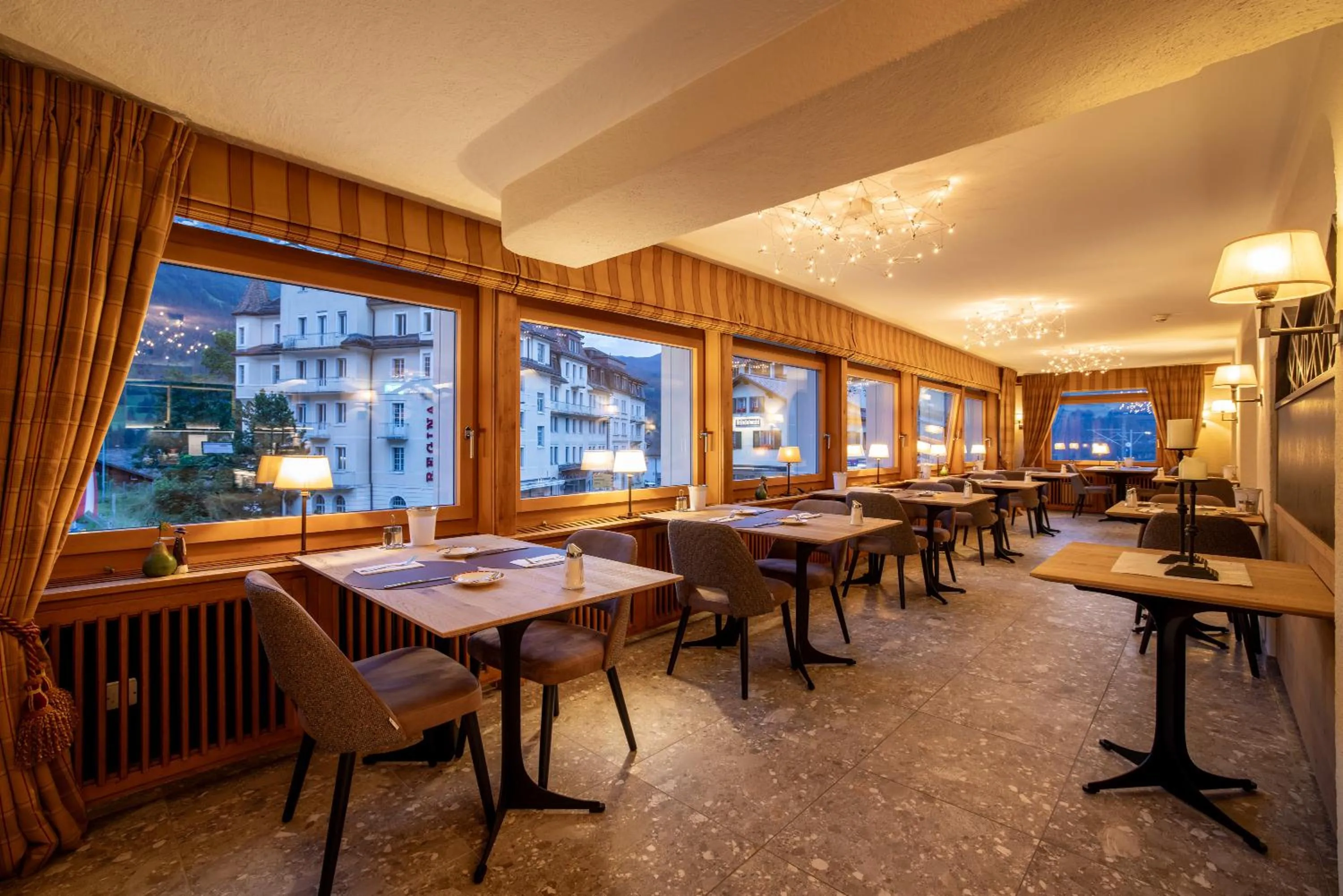 Restaurant/places to eat in Hotel Kreuz & Post Grindelwald