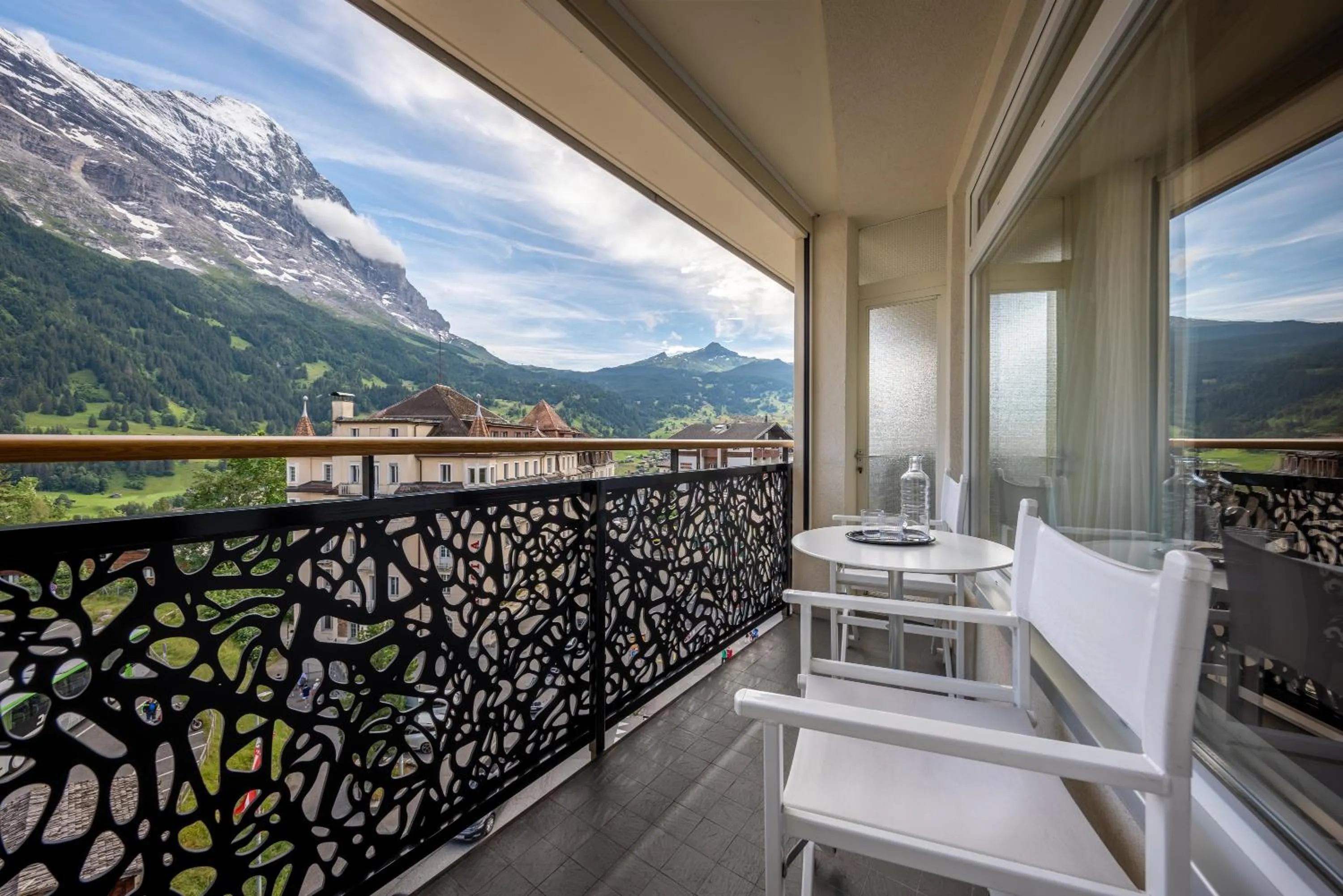 Balcony/Terrace in Hotel Kreuz & Post Grindelwald