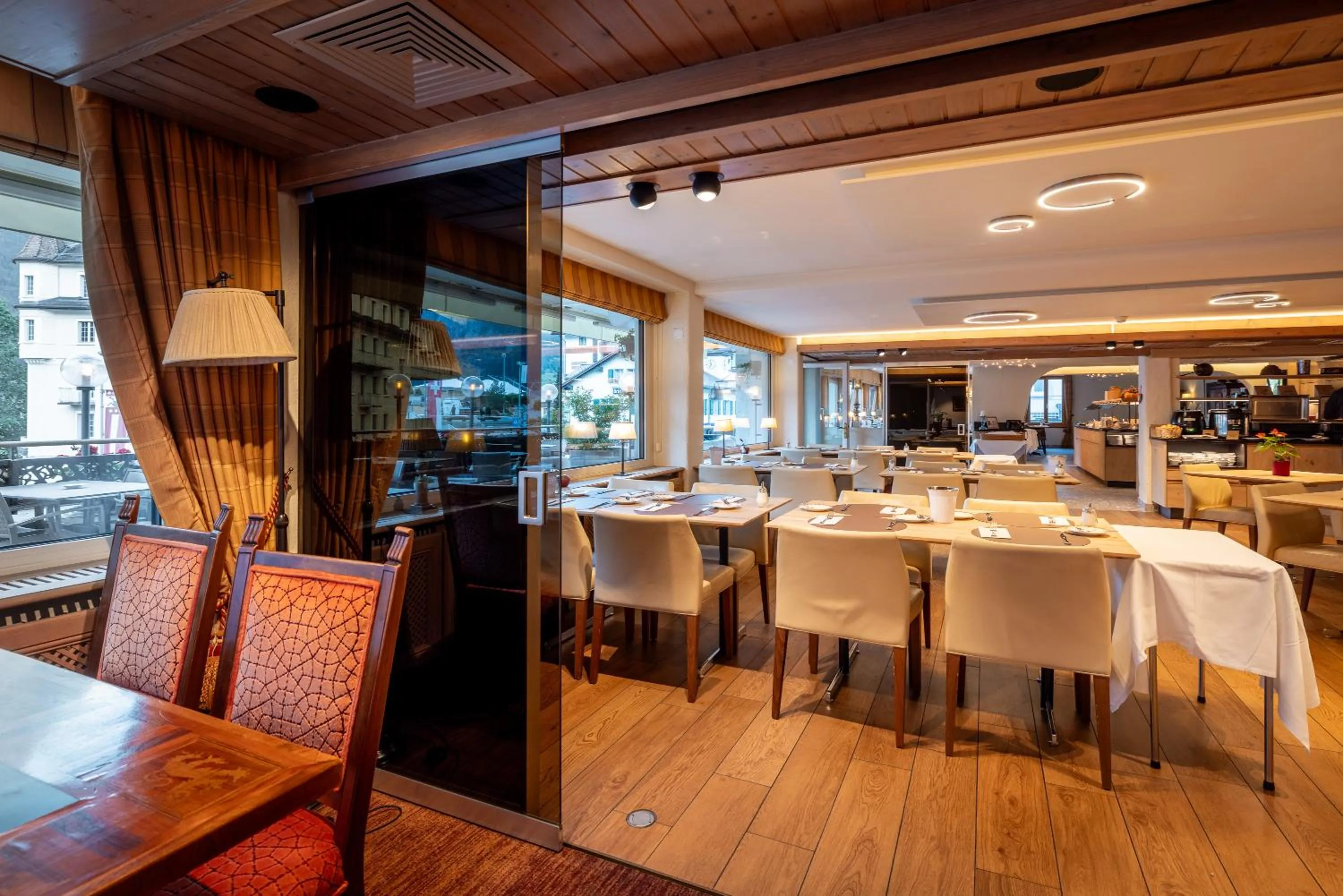 Restaurant/places to eat in Hotel Kreuz & Post Grindelwald