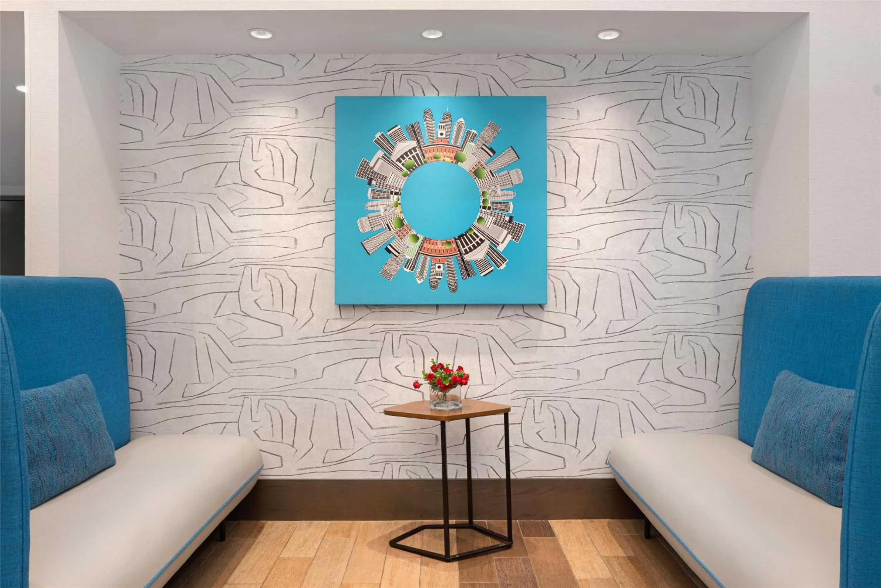 Lobby or reception in Home2 Suites by Hilton Philadelphia Convention Center