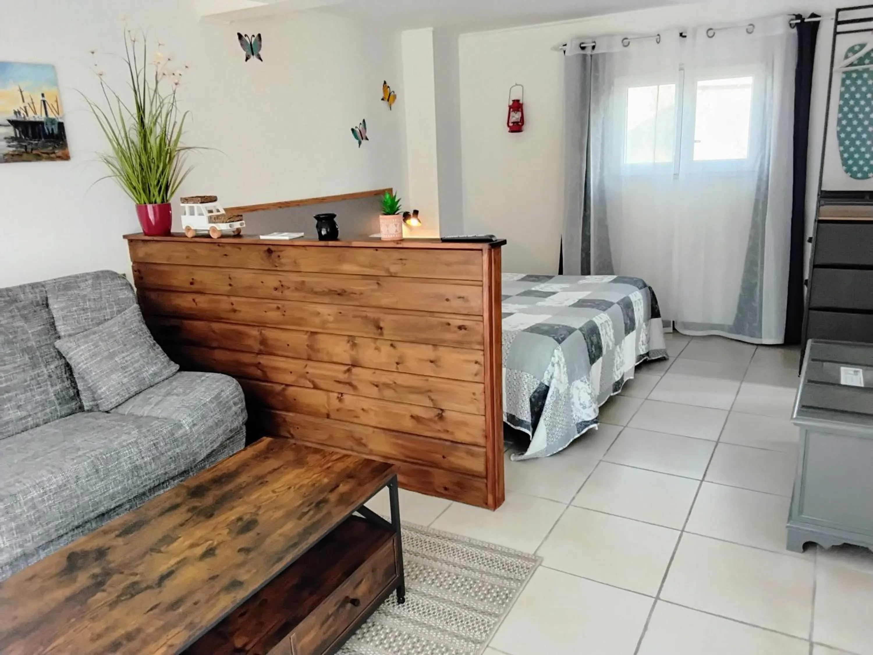 Bed in Le Clos des Passiflores