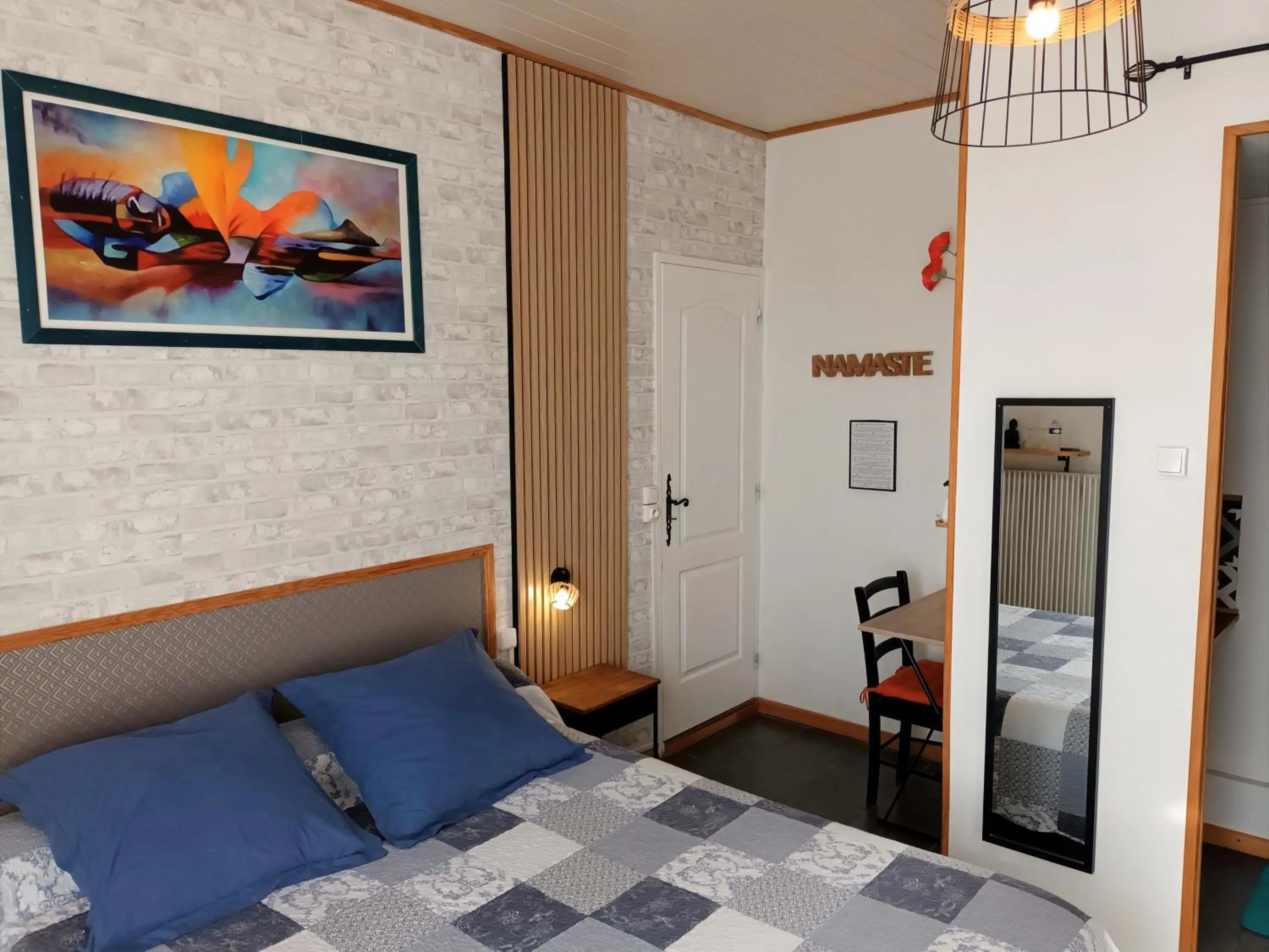 Bed in Le Clos des Passiflores