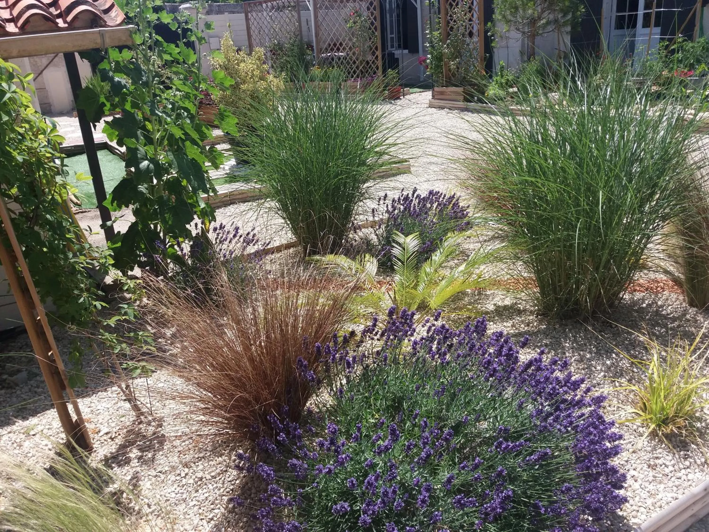 Garden in Le Clos des Passiflores