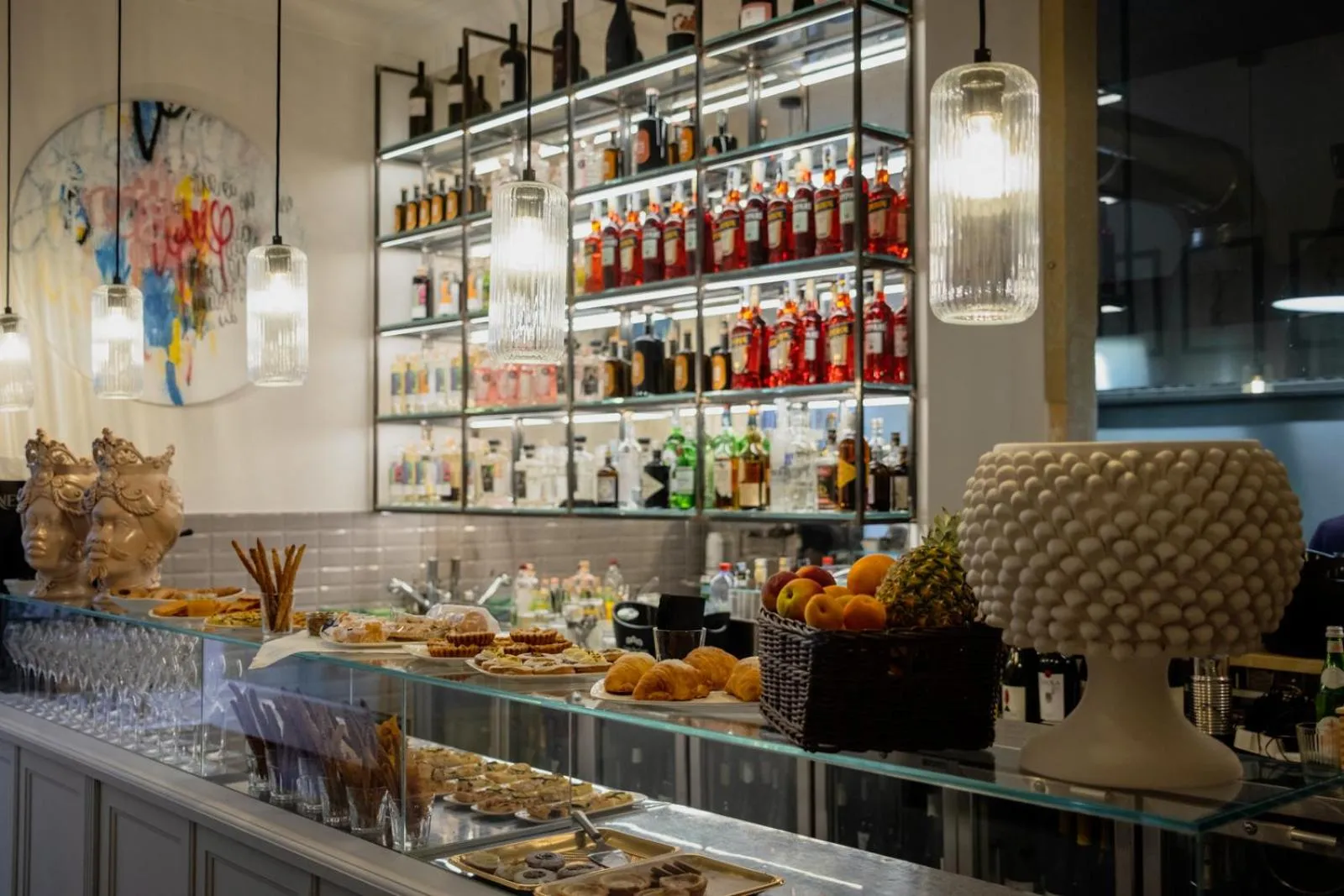 Food and drinks in La Dépendance Hotel