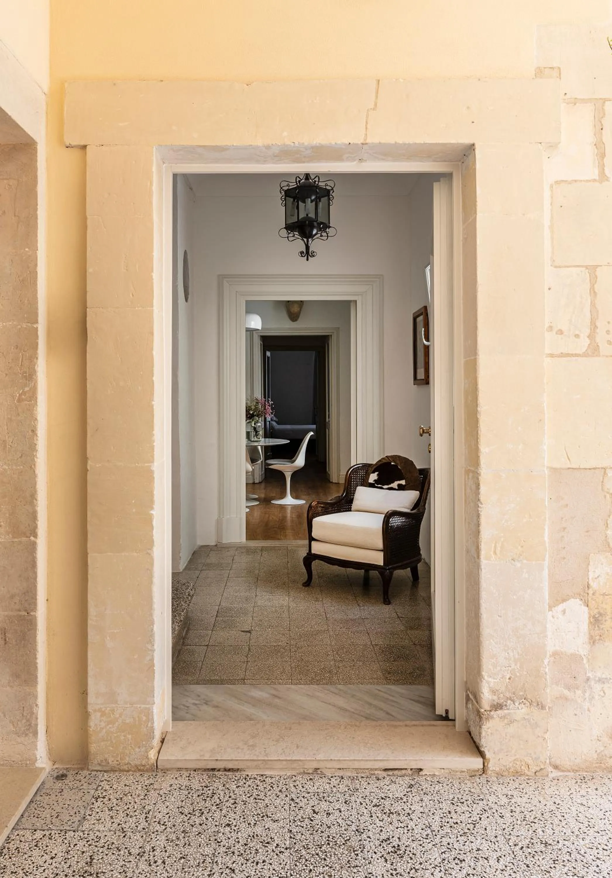 Decorative detail in La Dépendance Hotel