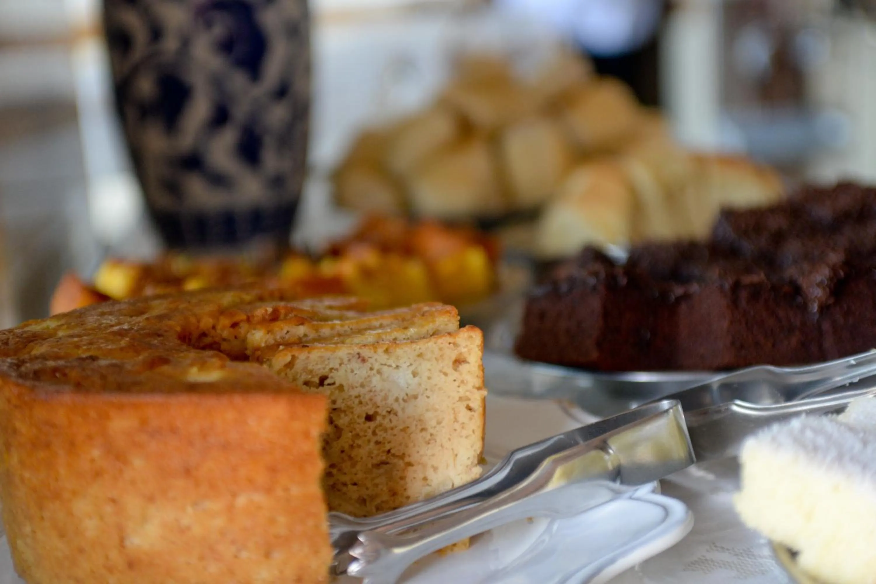 Continental breakfast in Cristal Palace Hotel