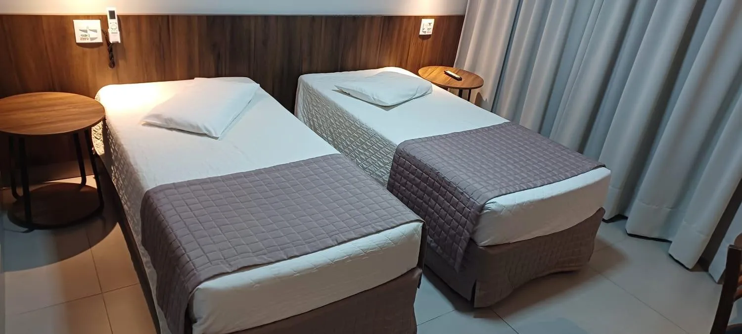 Bed in Cristal Palace Hotel