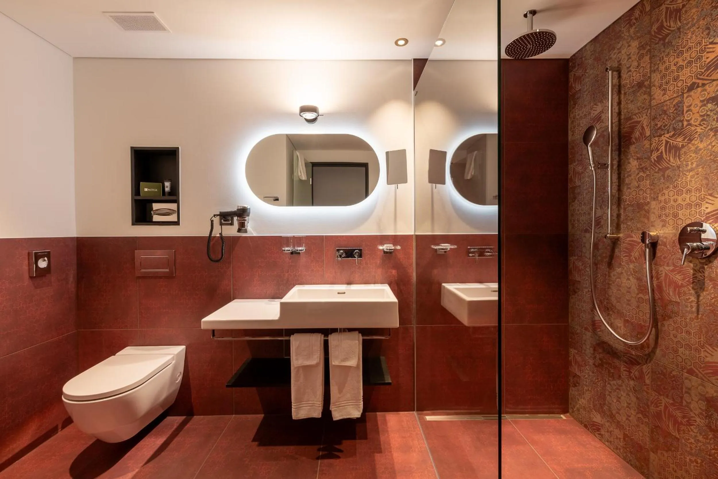 Bathroom in Boutique Hotel Bellevue