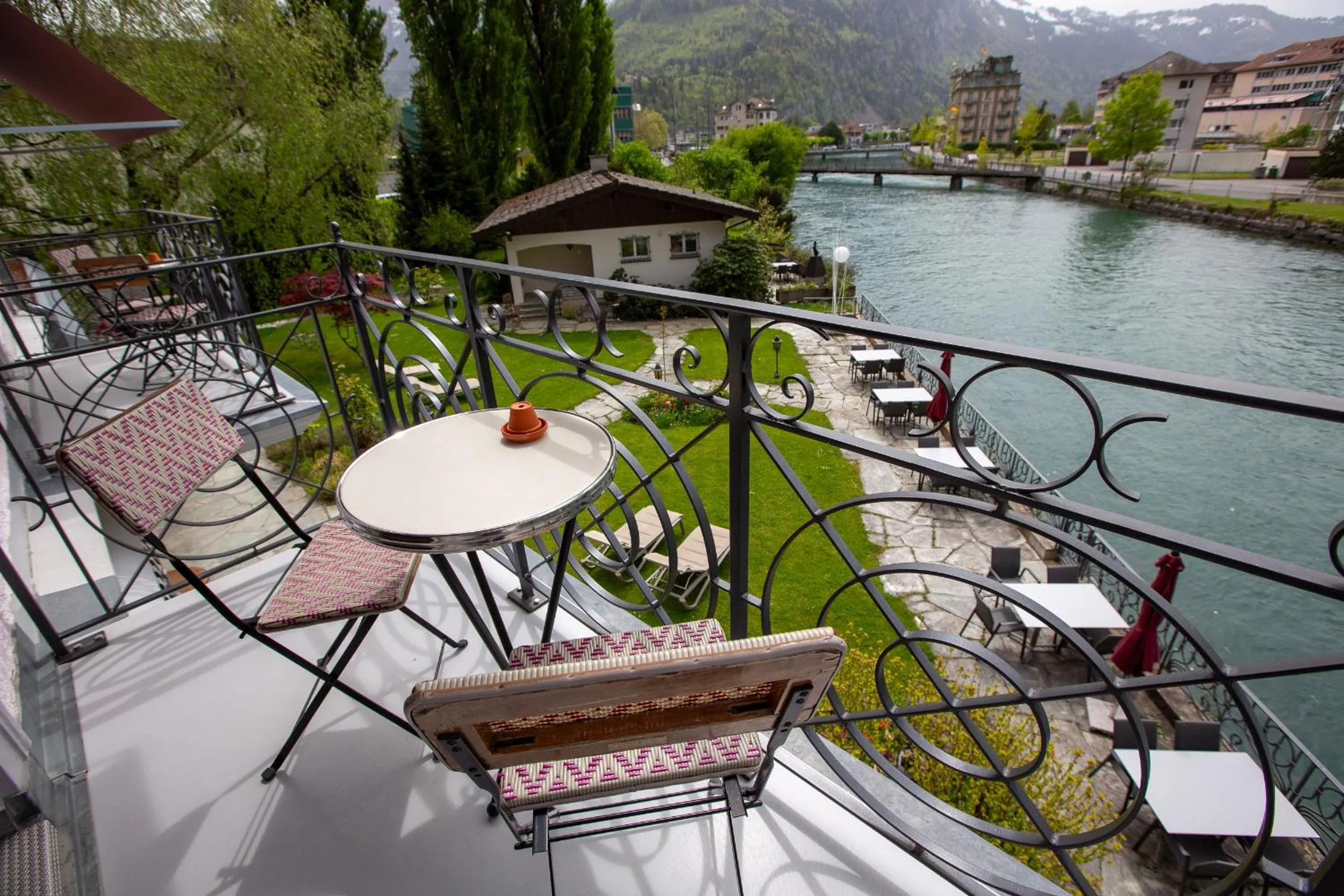 Balcony/Terrace in Boutique Hotel Bellevue
