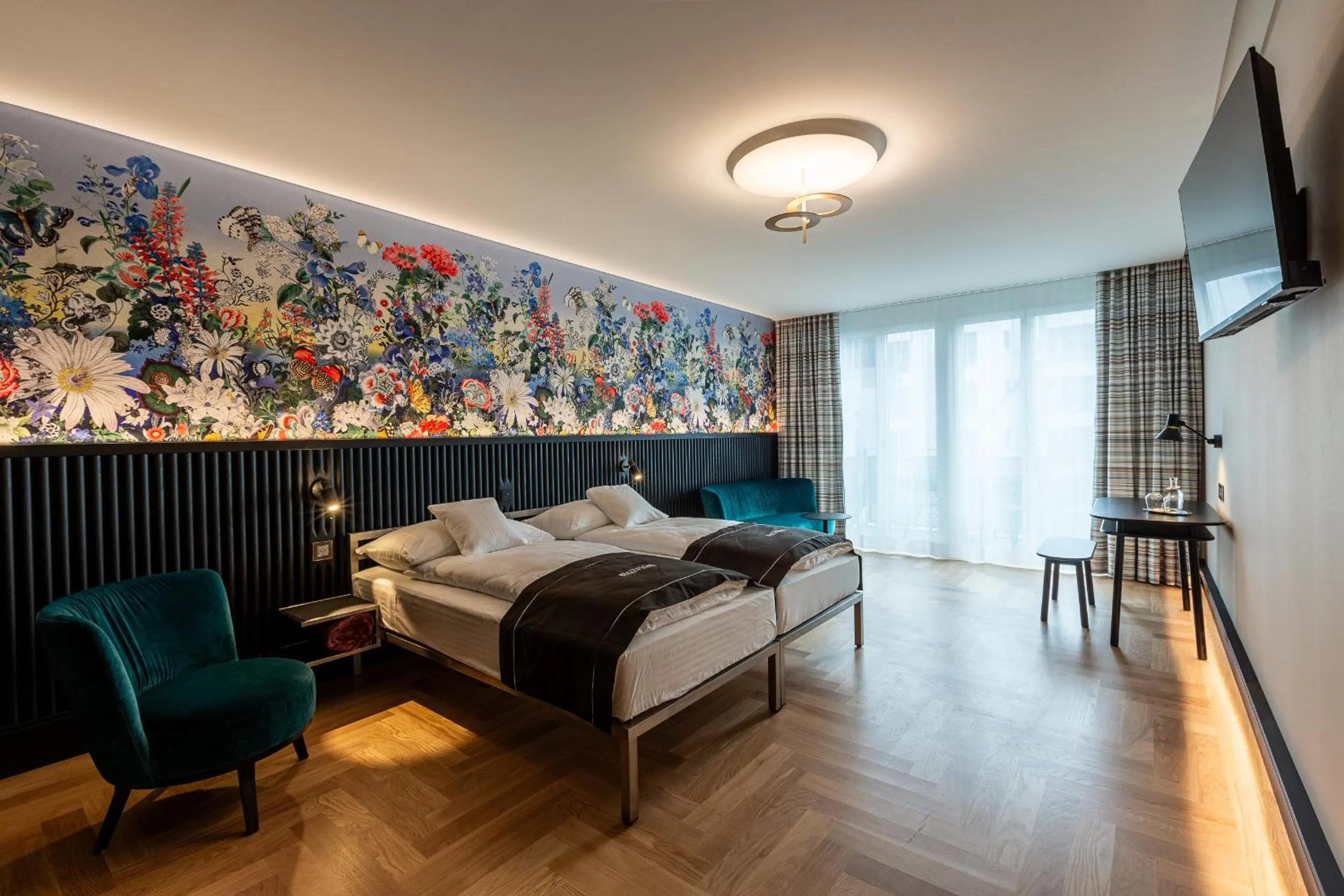 Photo of the whole room, Bed in Boutique Hotel Bellevue