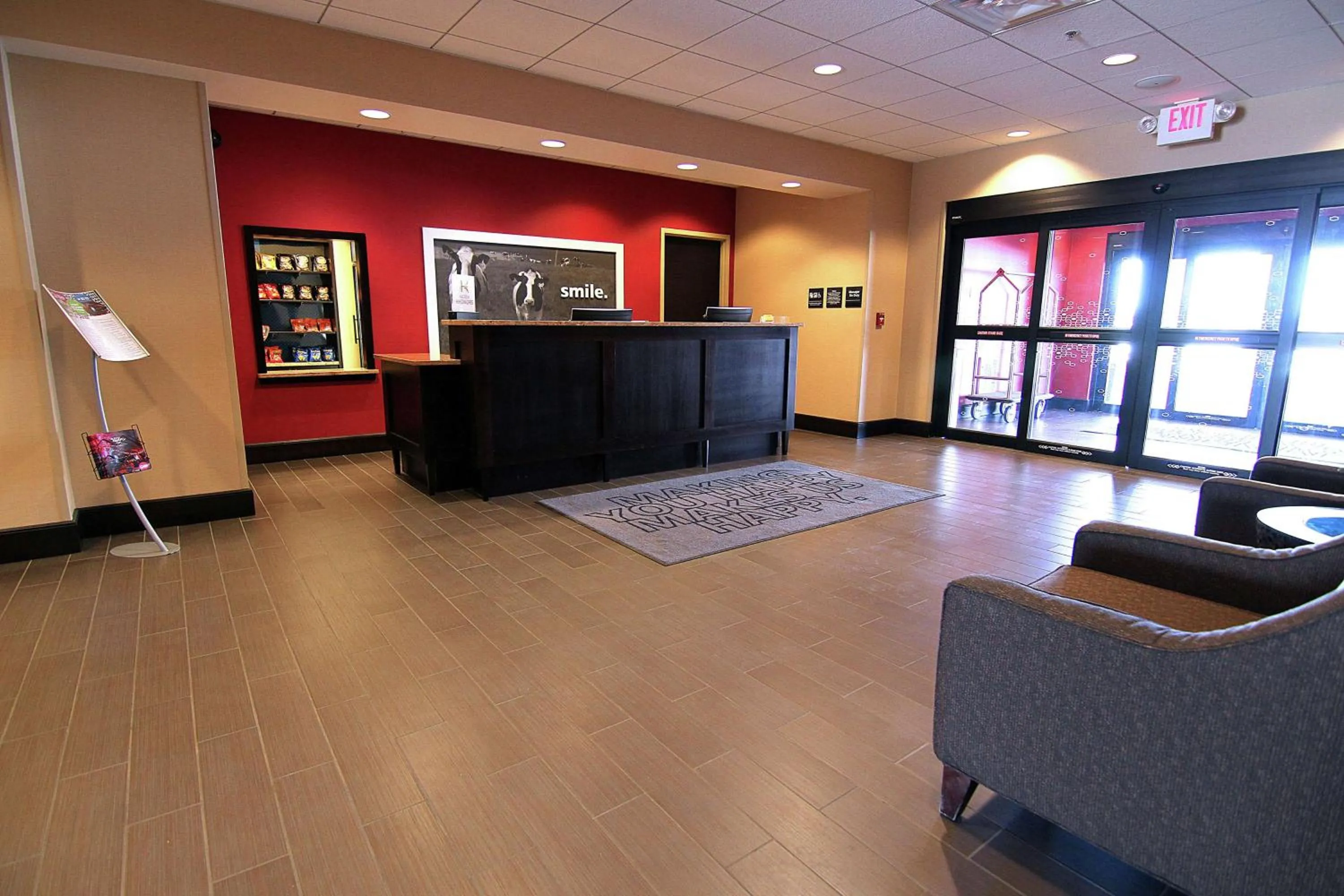 Lobby or reception in Hampton Inn & Suites Grand Forks